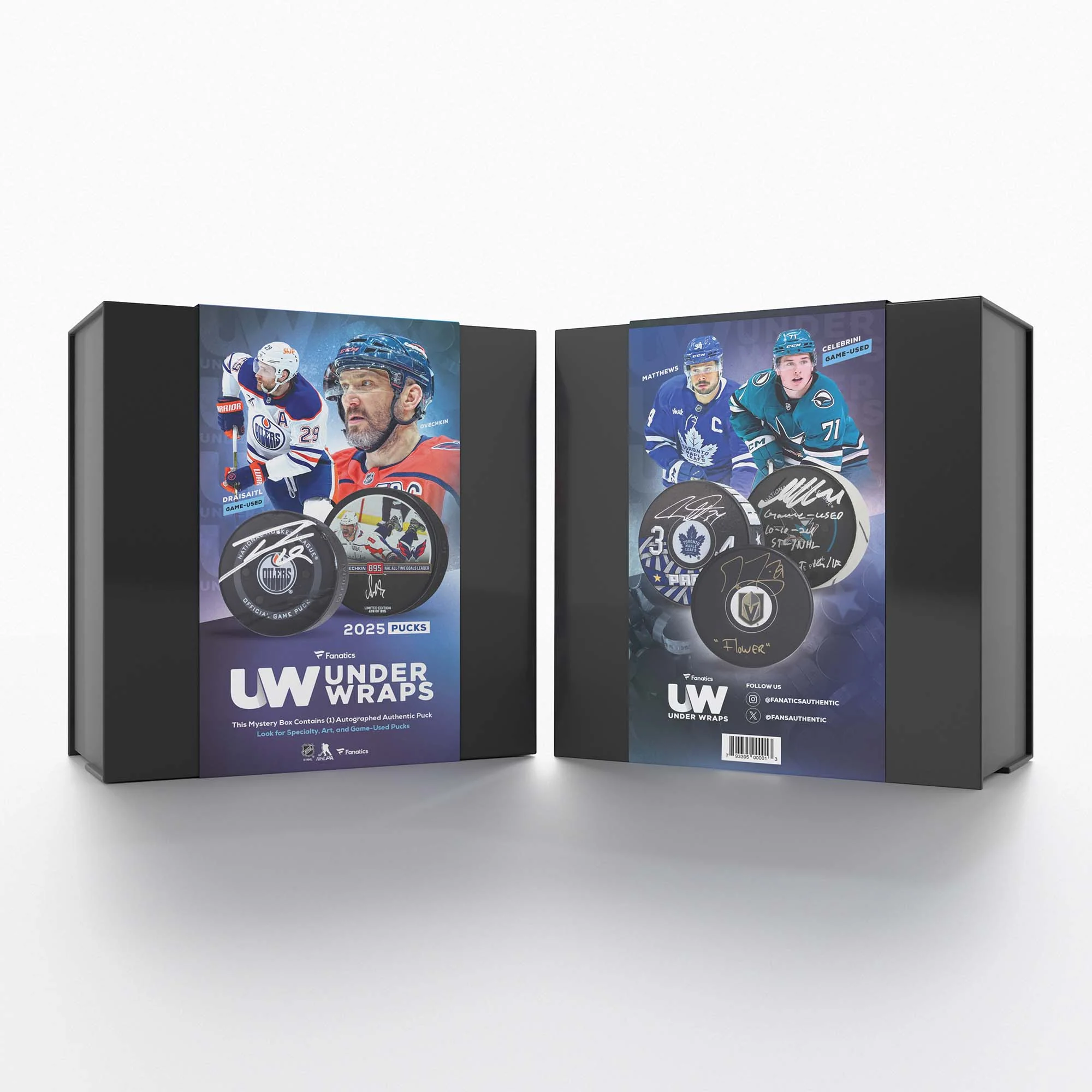 2025 Under Wraps NHL Single Puck Mystery Box - Image 7