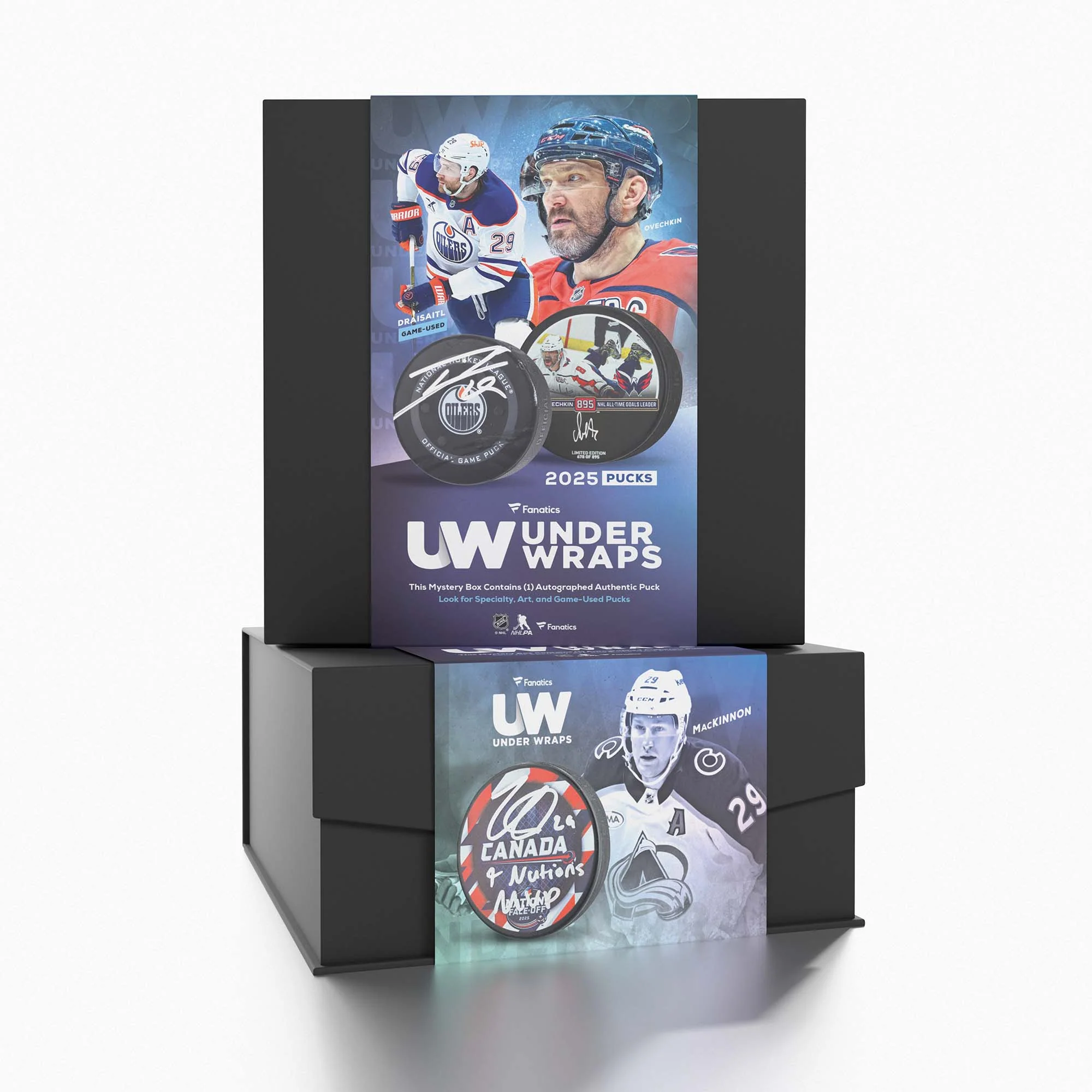 2025 Under Wraps NHL Single Puck Mystery Box - Image 8