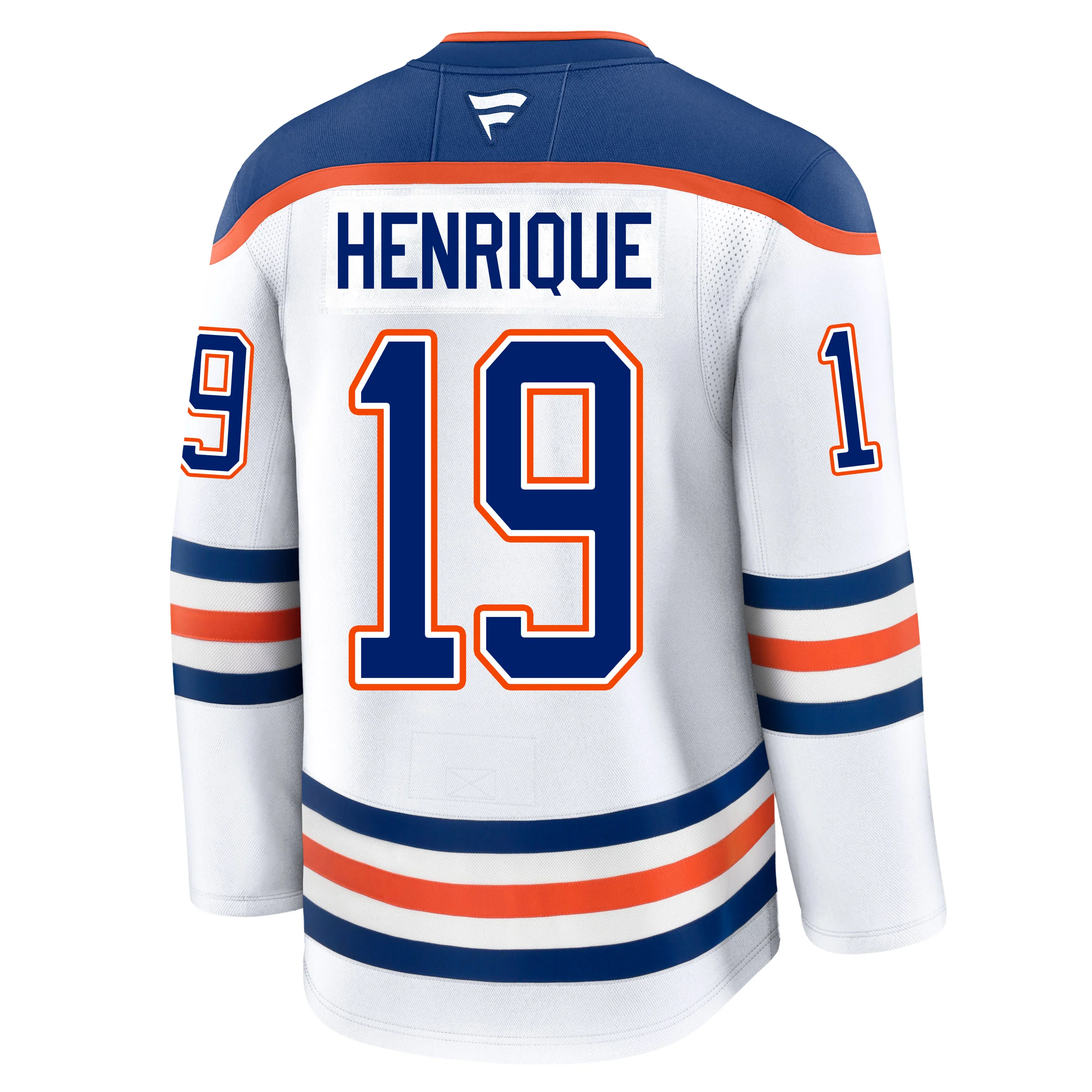 Adam Henrique Edmonton Oilers Fanatics Premium White Away Jersey