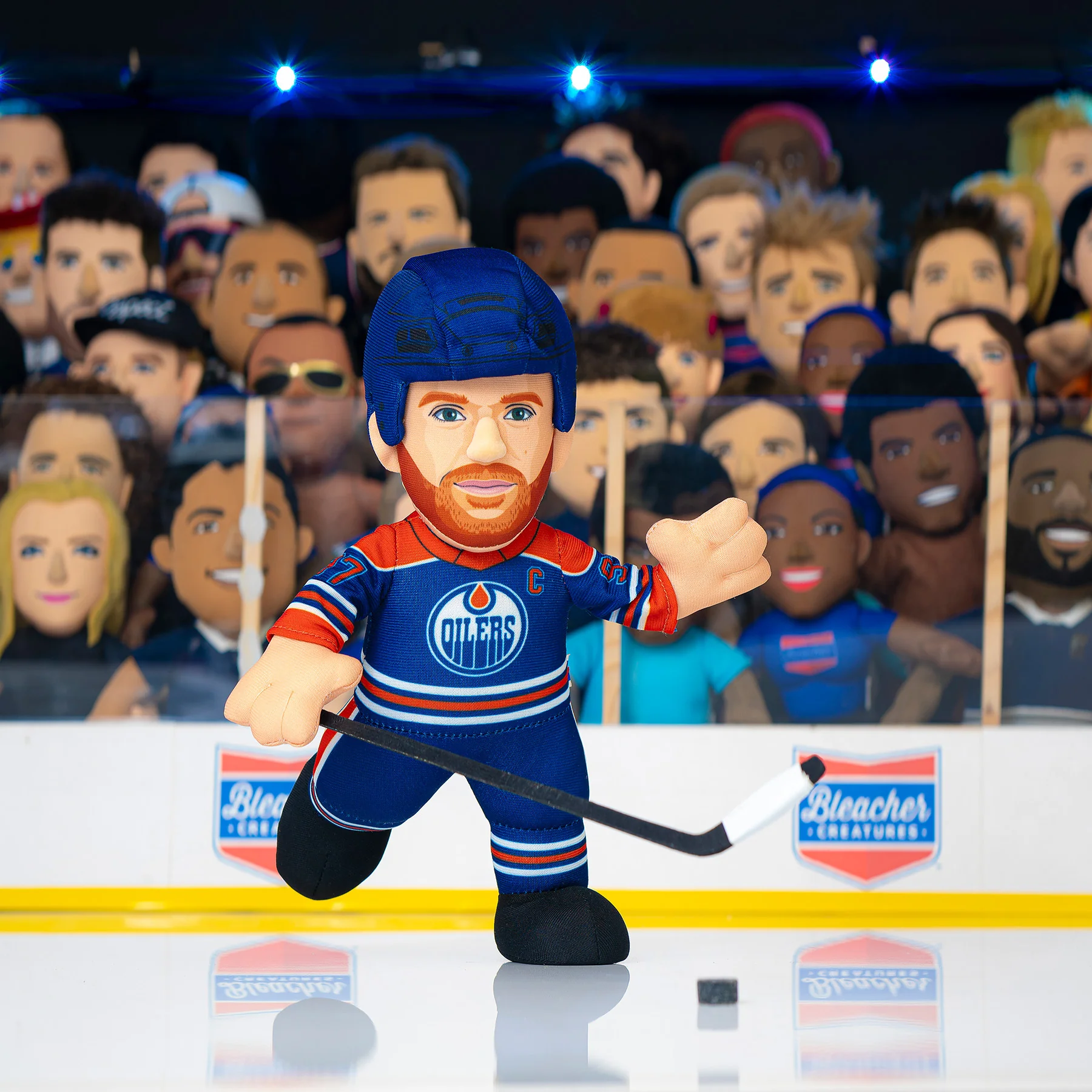Connor McDavid Edmonton Oilers 10" Royal Jersey Plushie Toy - Image 6