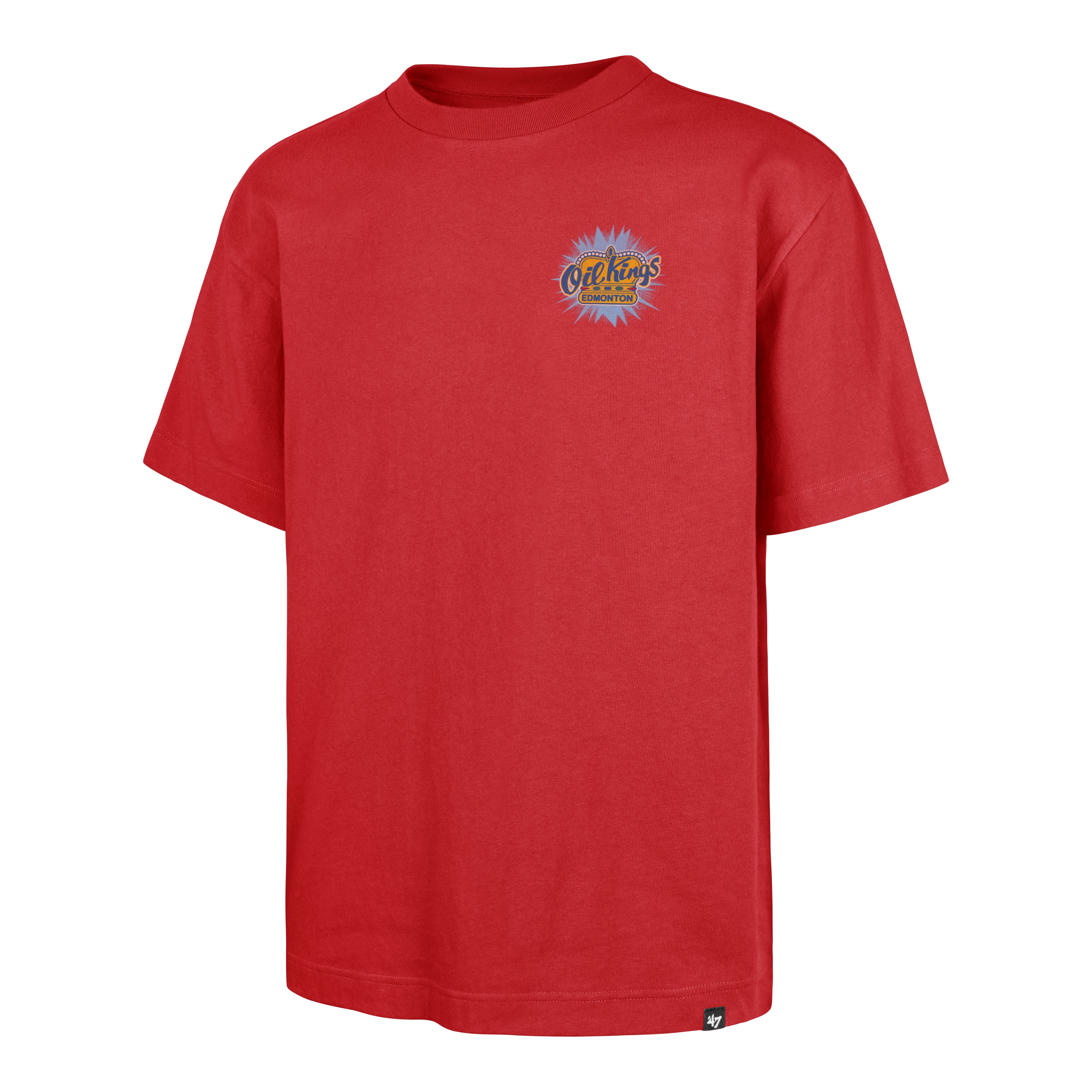 Edmonton Oil Kings '47 Golden Age Red T-Shirt - Image 2