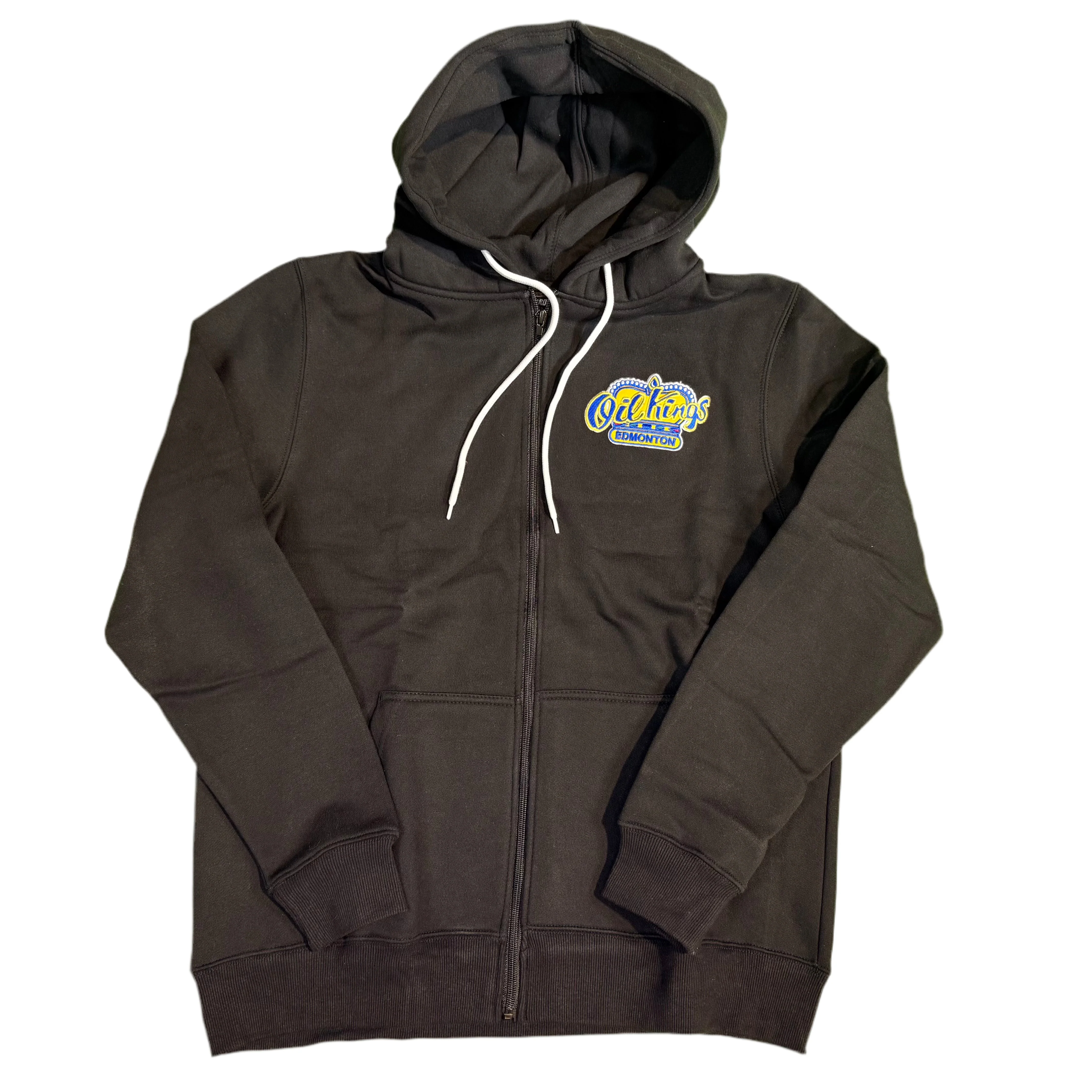 Edmonton Oil Kings Bardown Black Full-Zip Hoodie