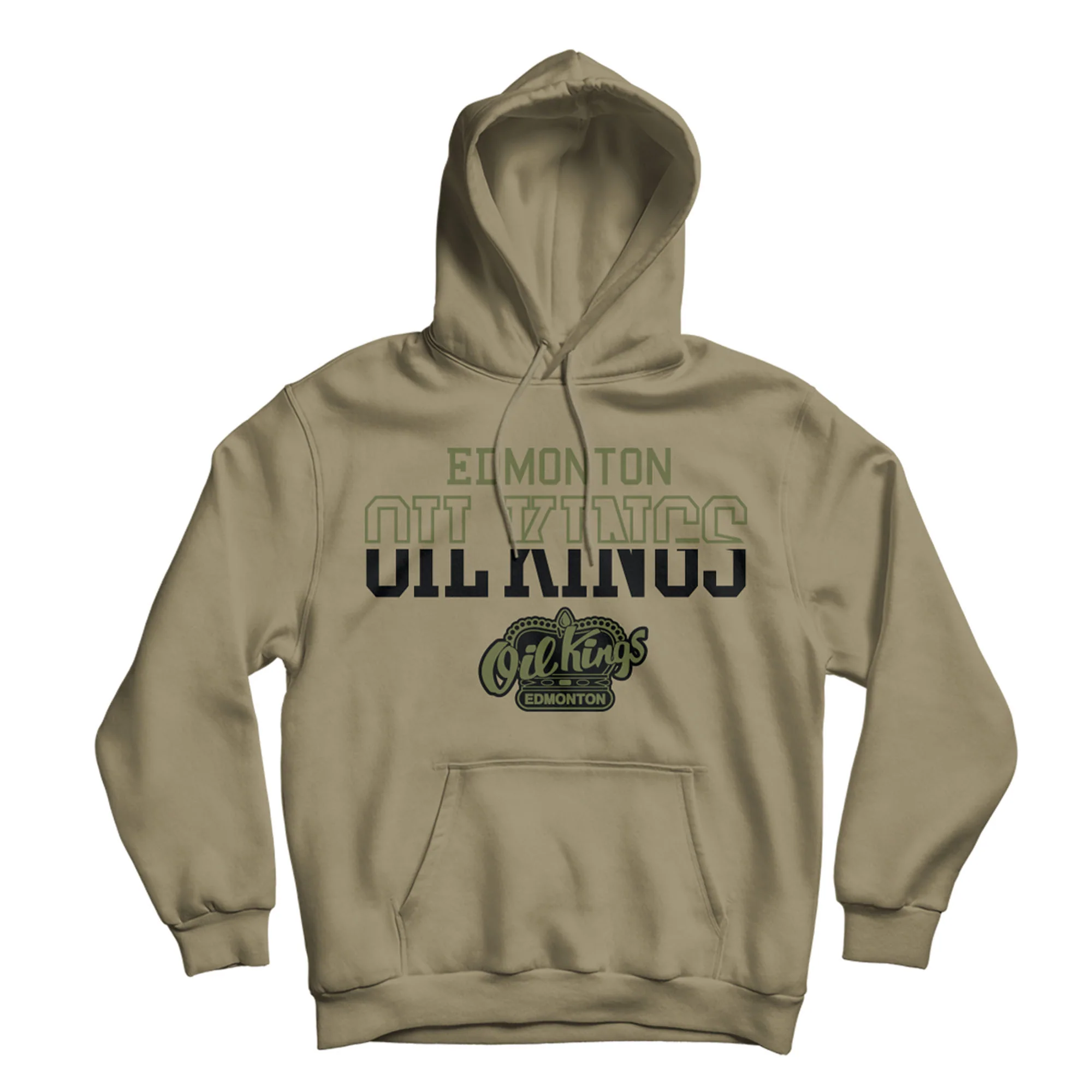 Edmonton Oil Kings Bardown Neutral 2.0 Olive Hoodie