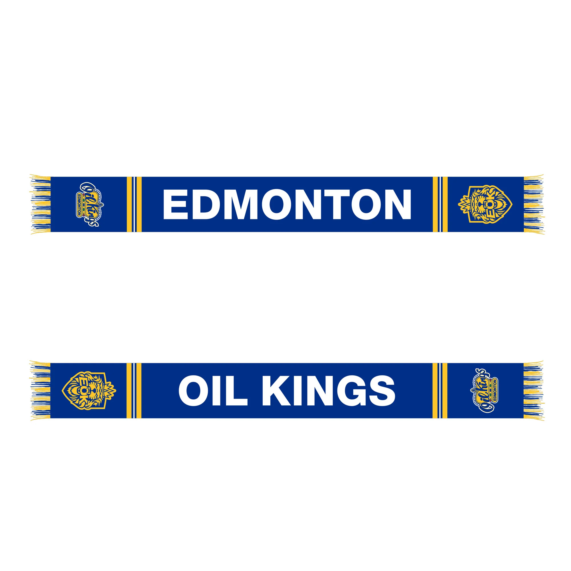 Edmonton Oil Kings Blue Alternate Logo Scarf