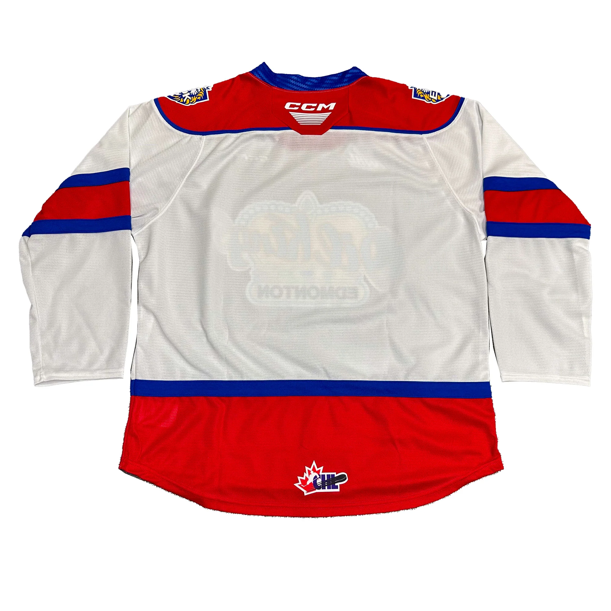 Edmonton Oil Kings CCM Premier White Away Jersey - Image 2