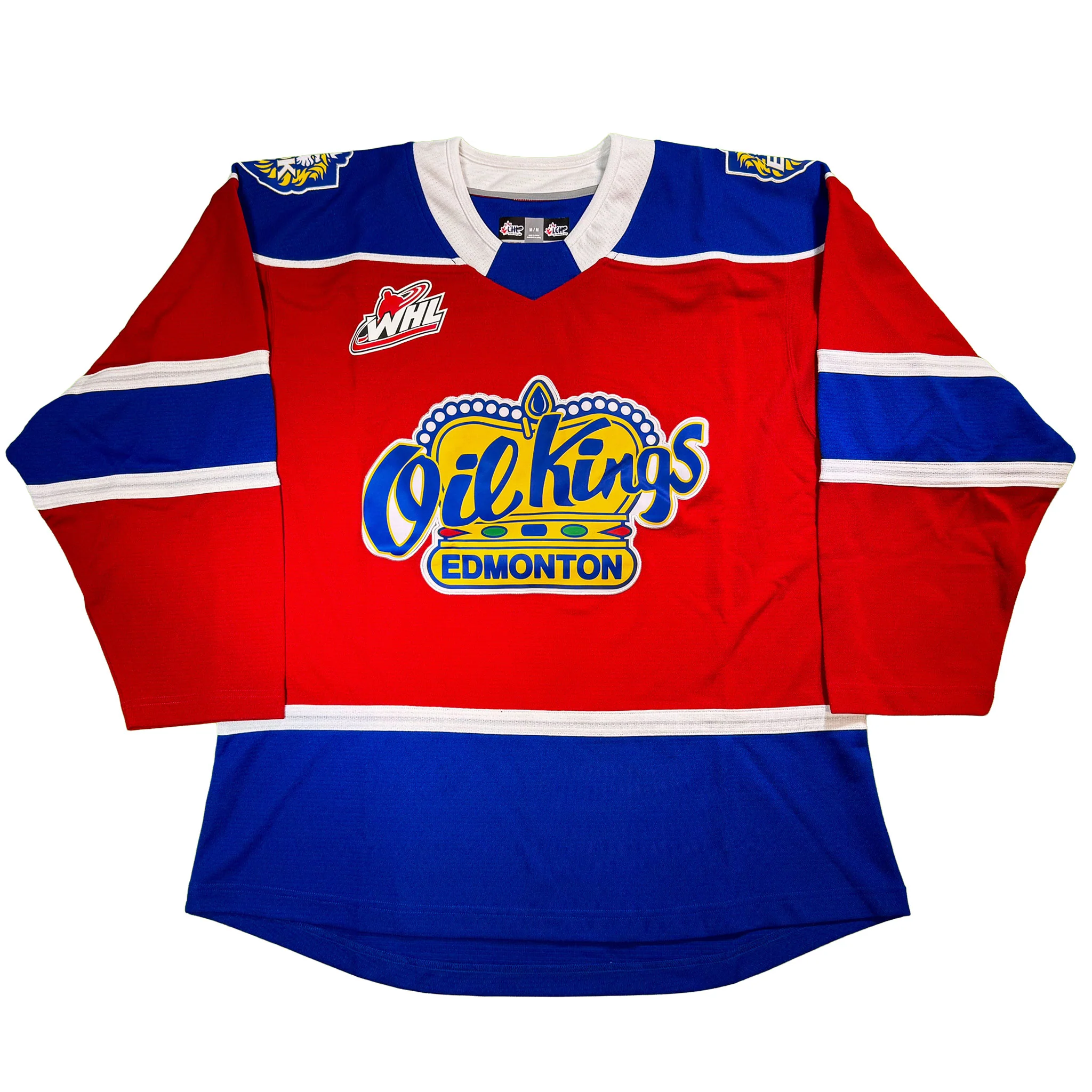 Edmonton Oil Kings Power Play Red Home Jersey