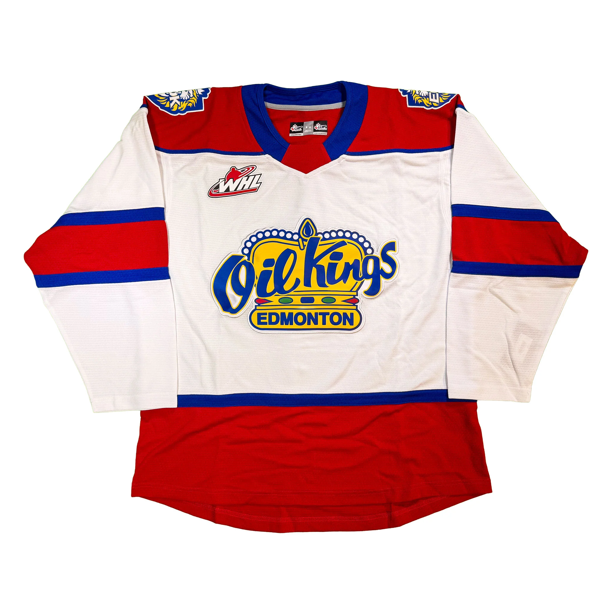 Edmonton Oil Kings Power Play White Away Jersey