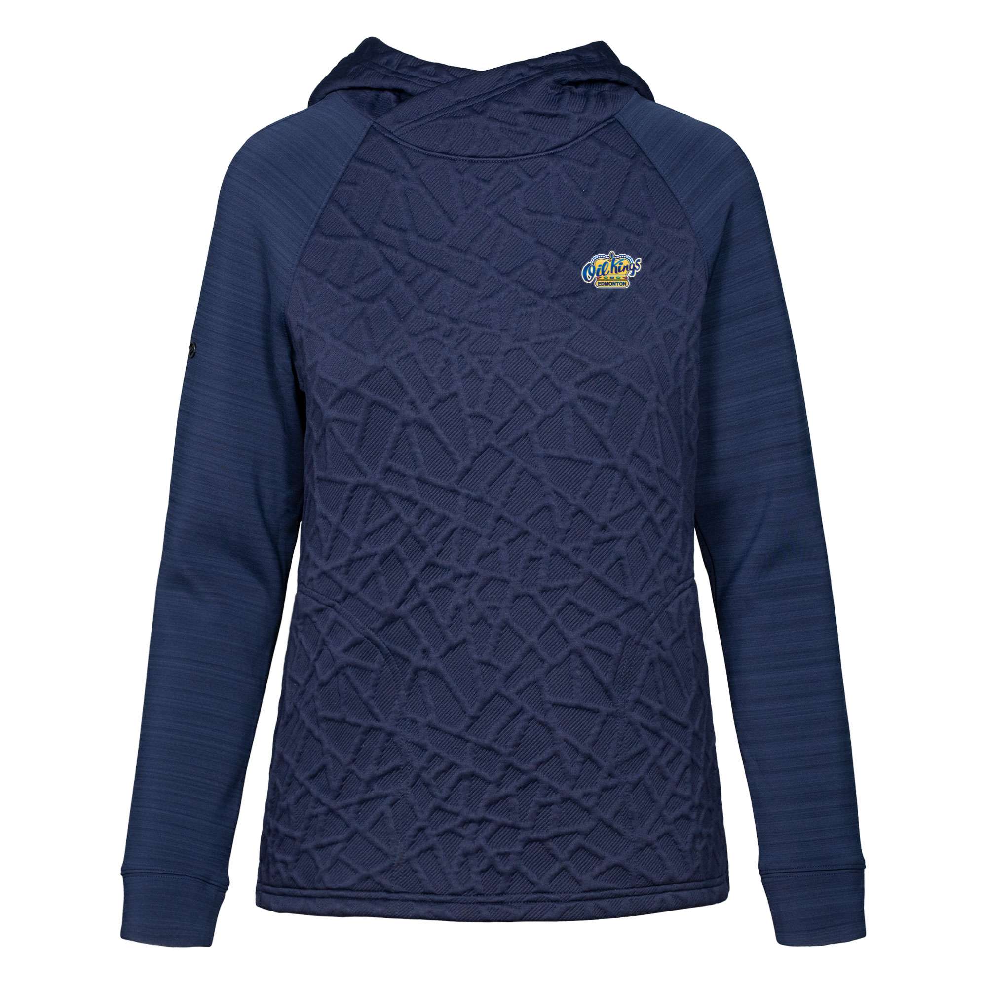 Edmonton Oil Kings Womens Levelwear Kenzie Navy Hoodie