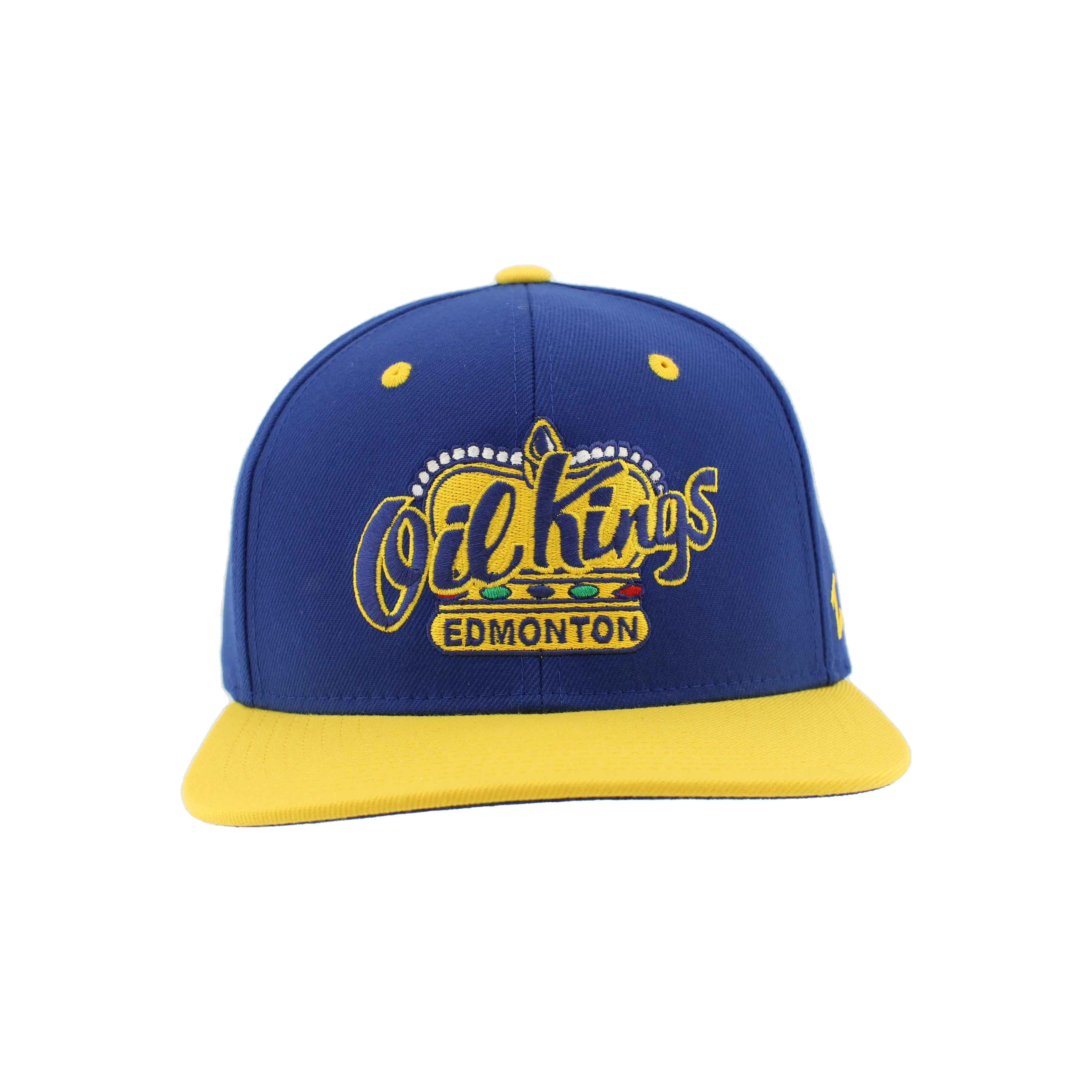 Edmonton Oil Kings Zephyr Blue Z11 Snapback Hat - Image 5