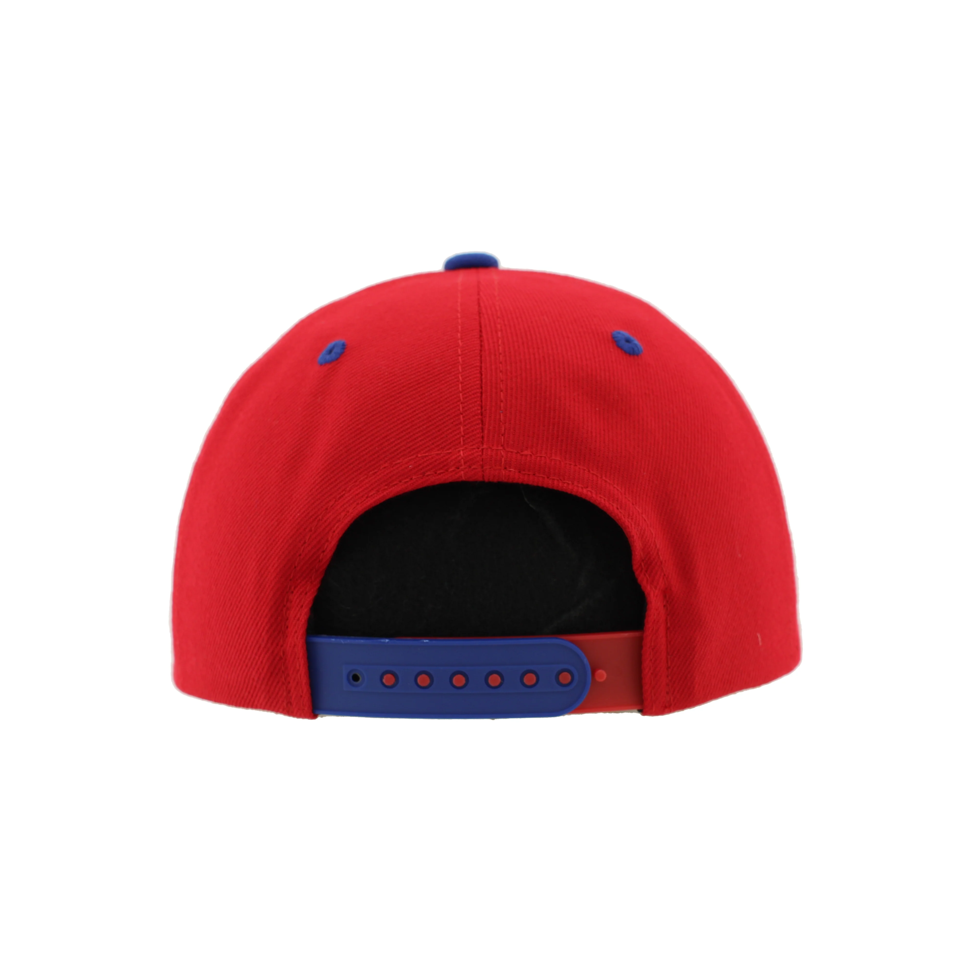 Edmonton Oil Kings Zephyr Red & Blue Competitor Snapback Hat - Image 2