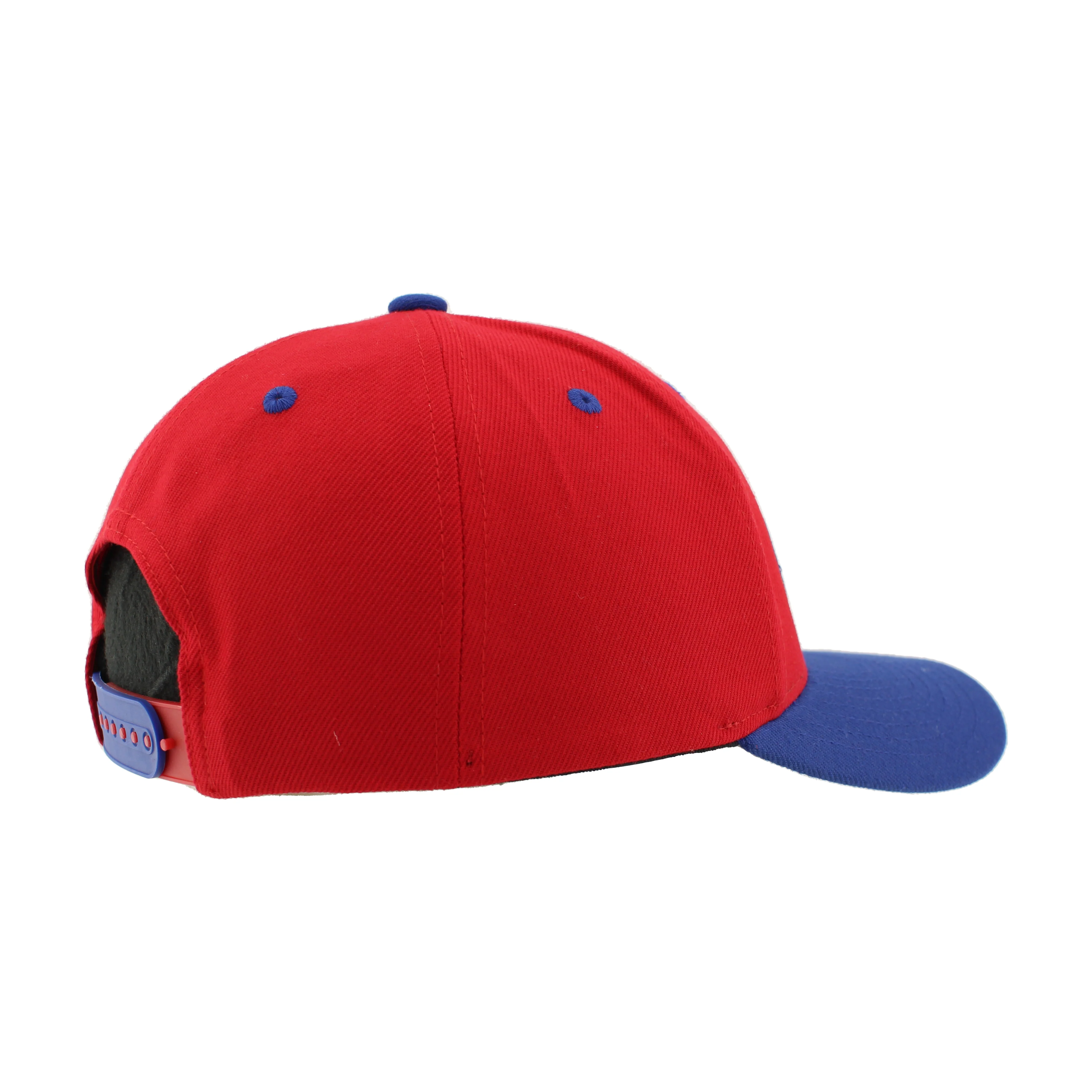 Edmonton Oil Kings Zephyr Red & Blue Competitor Snapback Hat - Image 4