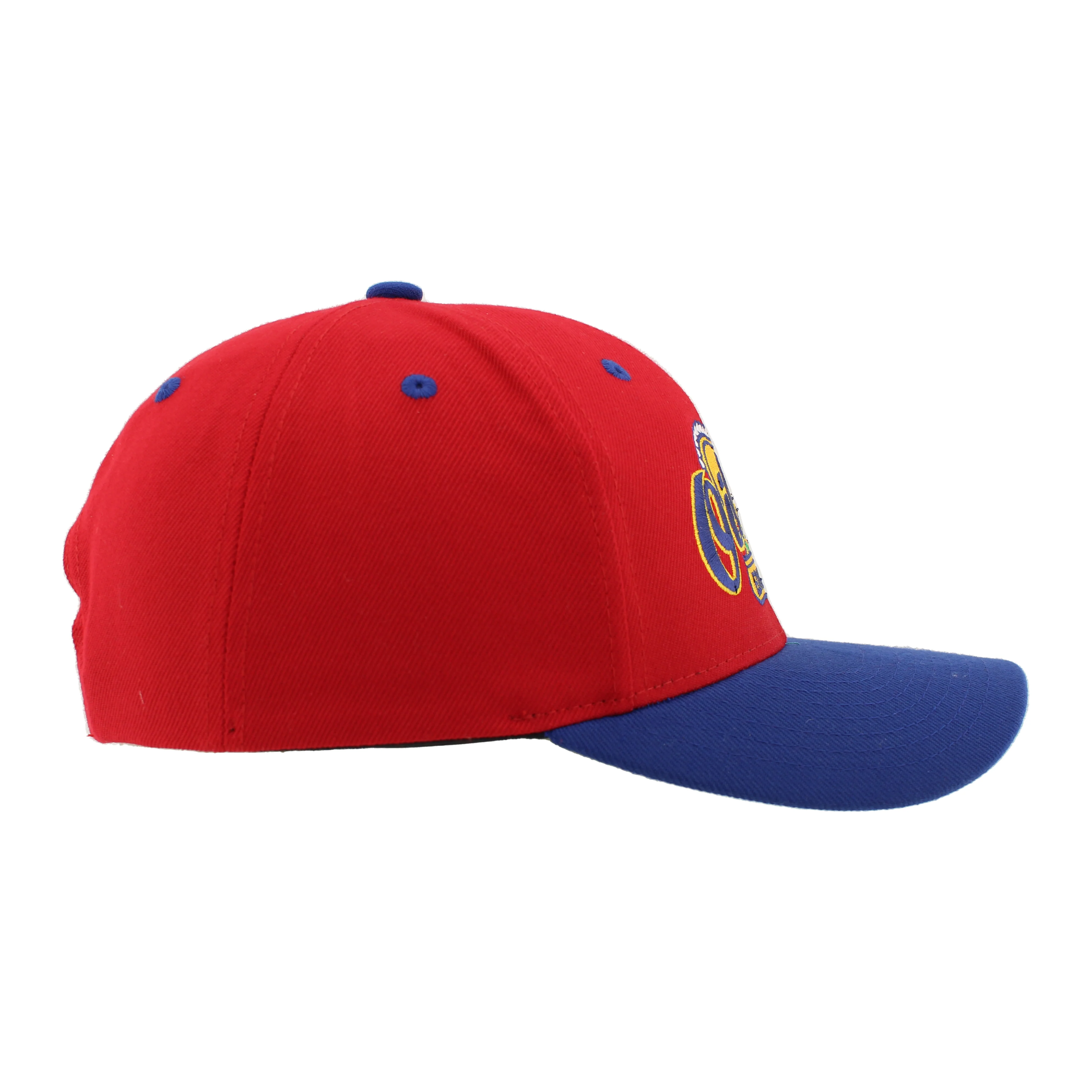 Edmonton Oil Kings Zephyr Red & Blue Competitor Snapback Hat - Image 7