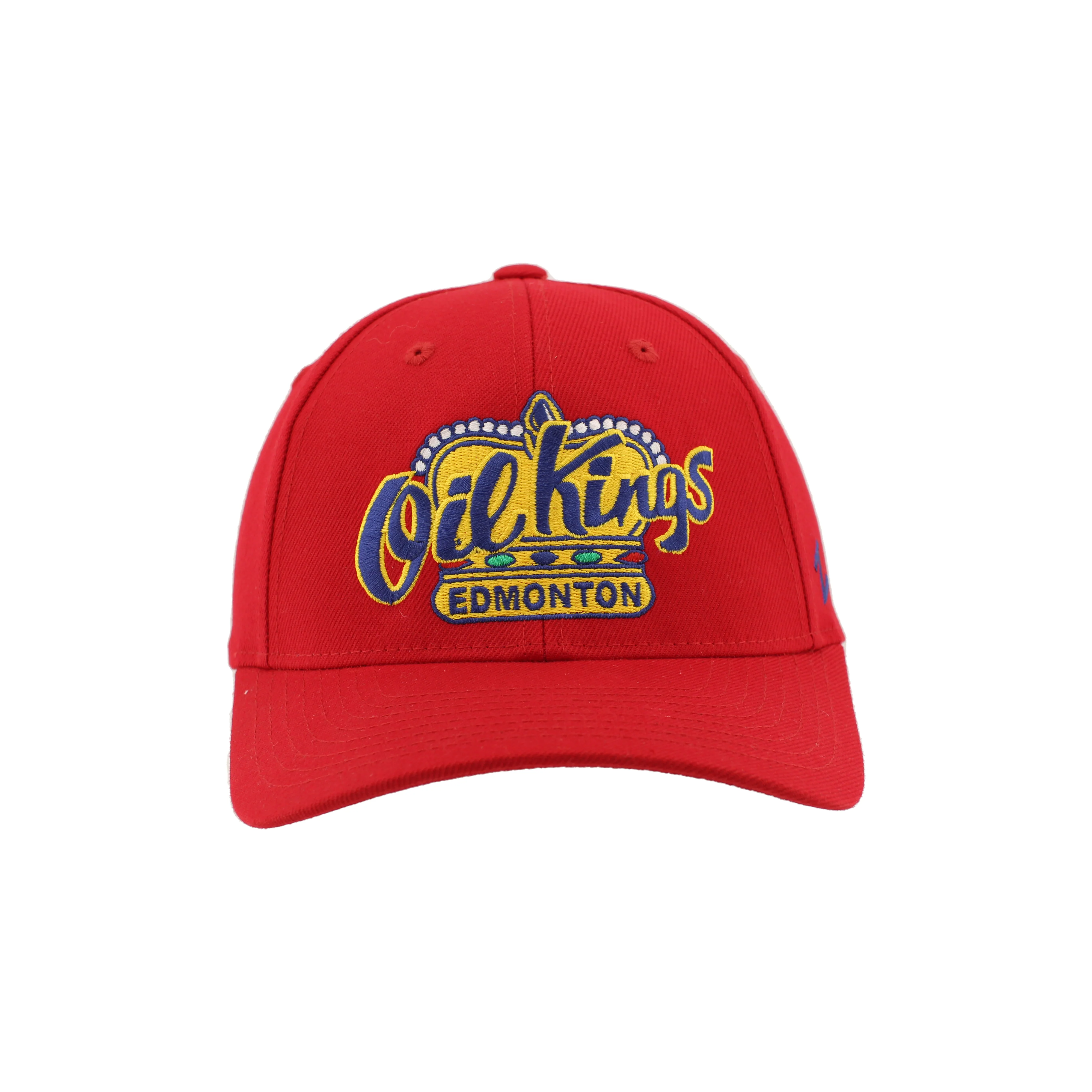 Edmonton Oil Kings Zephyr Red Competitor Snapback Hat - Image 6