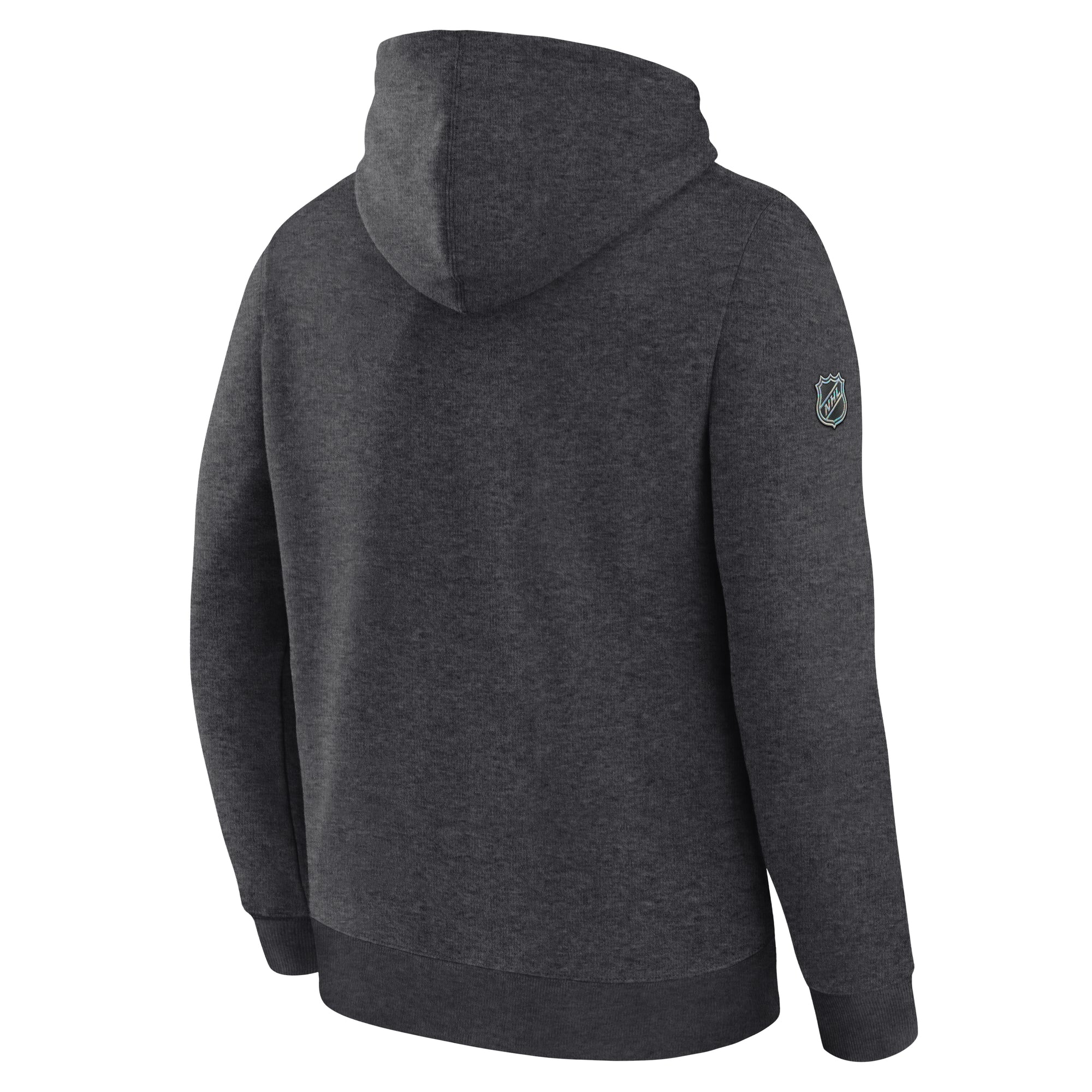 Edmonton Oilers 2025-26 Fanatics Authentic Pro Fleece Grey Pullover Hoodie - Image 3