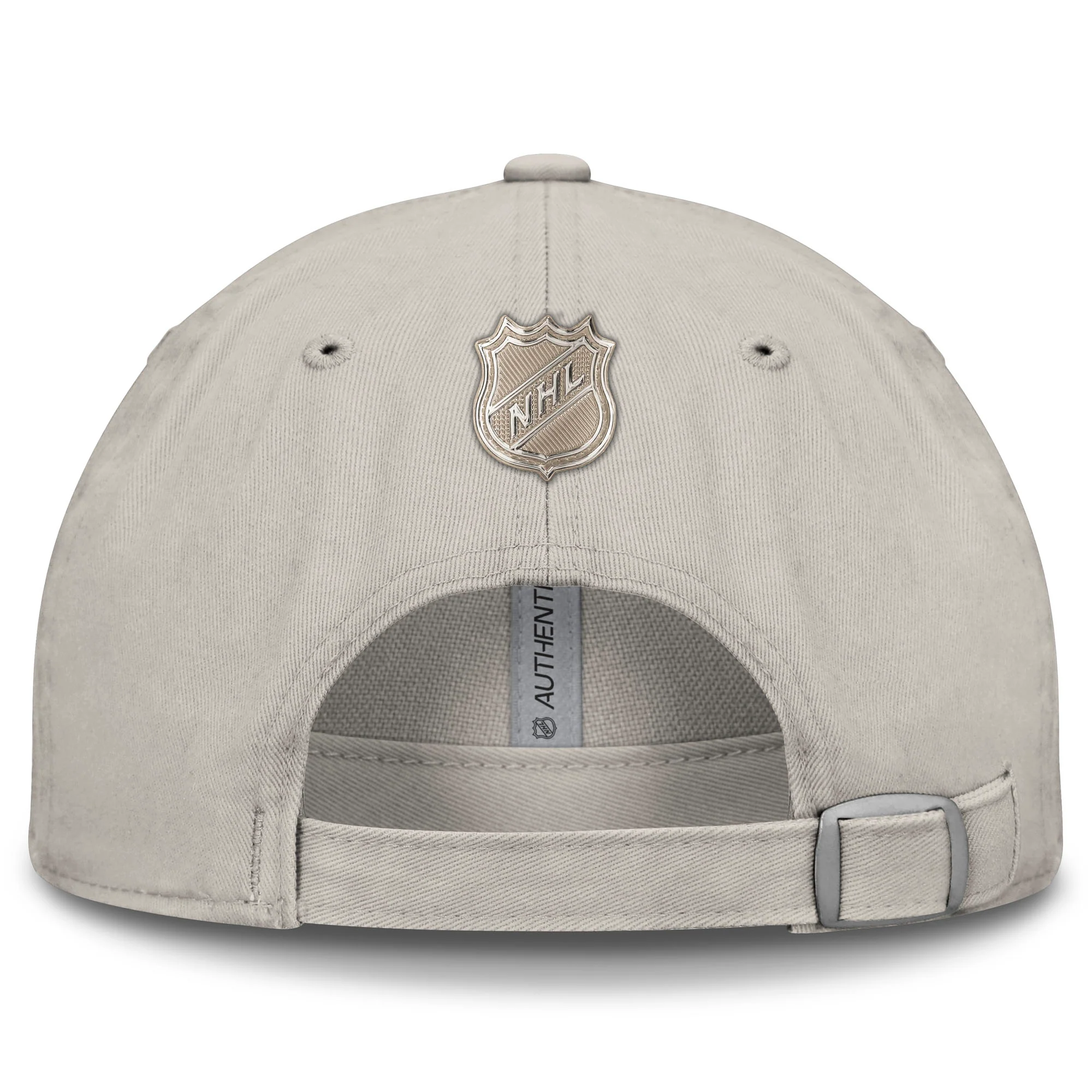 Edmonton Oilers 2025-26 Fanatics Cream Authentic Pro Road Adjustable Hat - Image 2