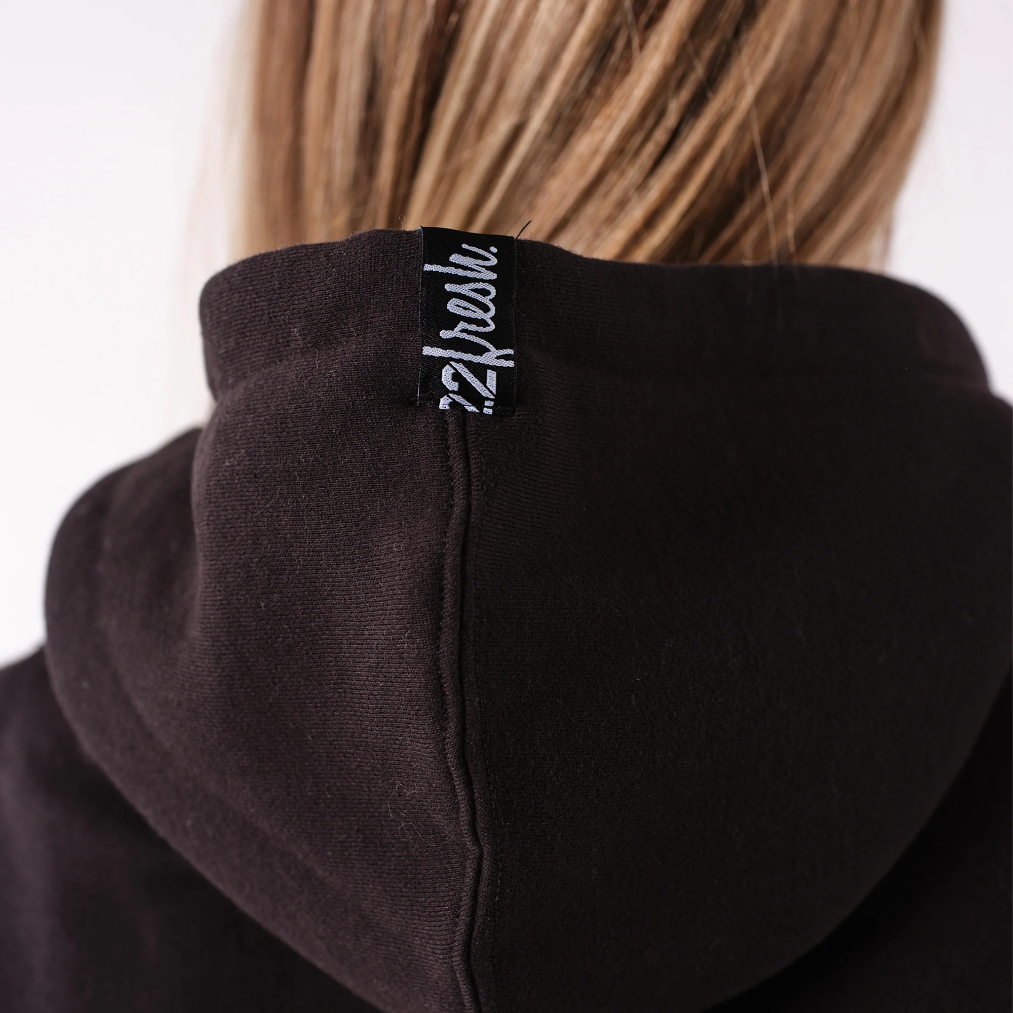 Edmonton Oilers 22Fresh Varsity Script Black Hoodie - Image 12