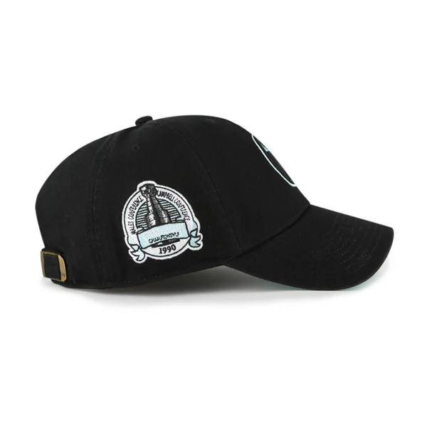 Edmonton Oilers '47 Black & Mint Clean Up Adjustable Hat - Image 3