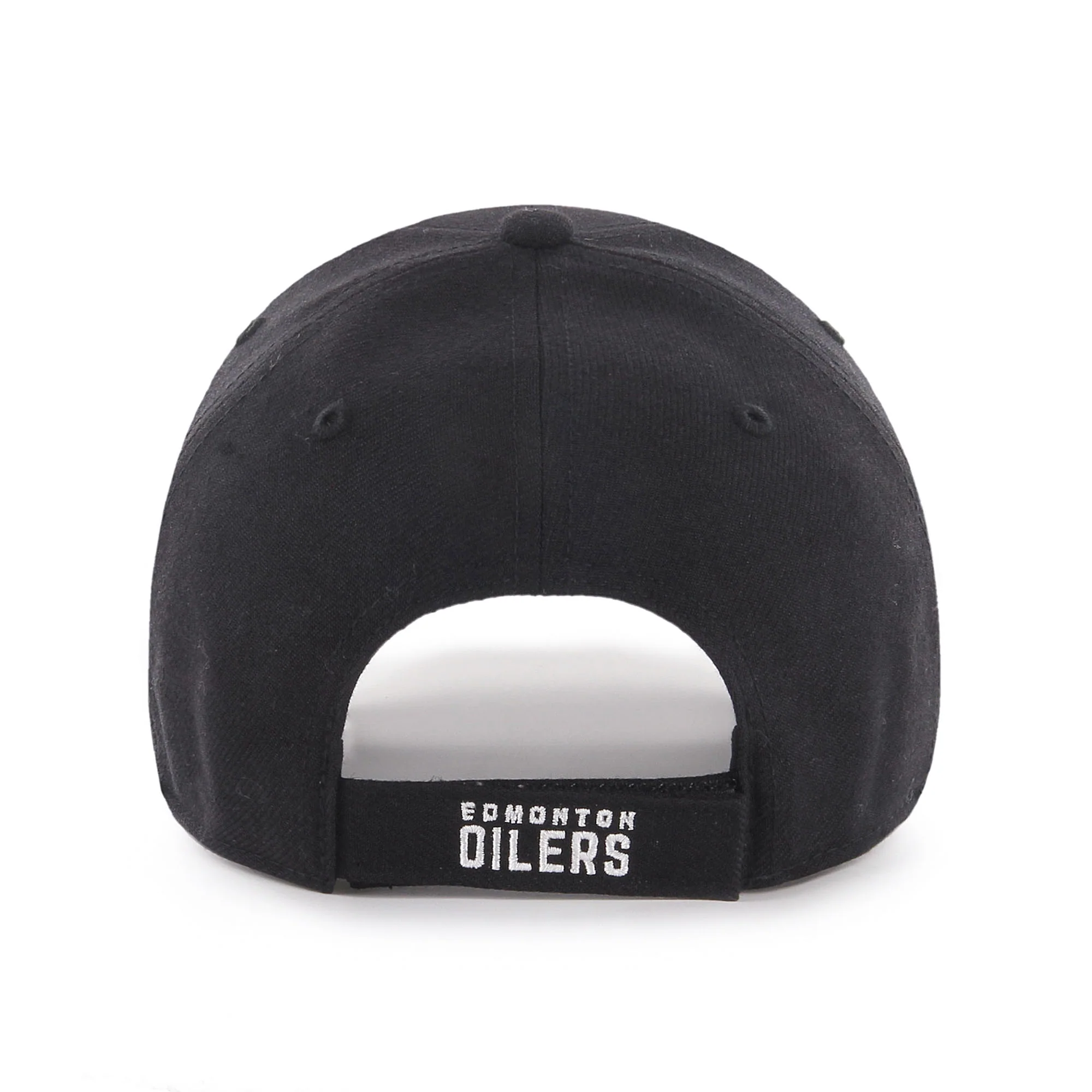 Edmonton Oilers '47 Black & White MVP Adjustable Hat - Image 2
