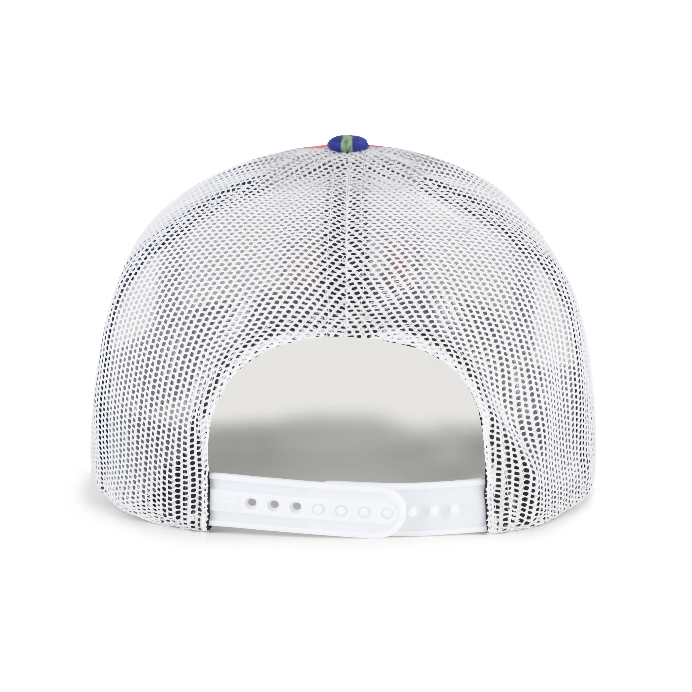 Edmonton Oilers '47 Blue Beach Side Mesh Trucker Snapback Hat - Image 2