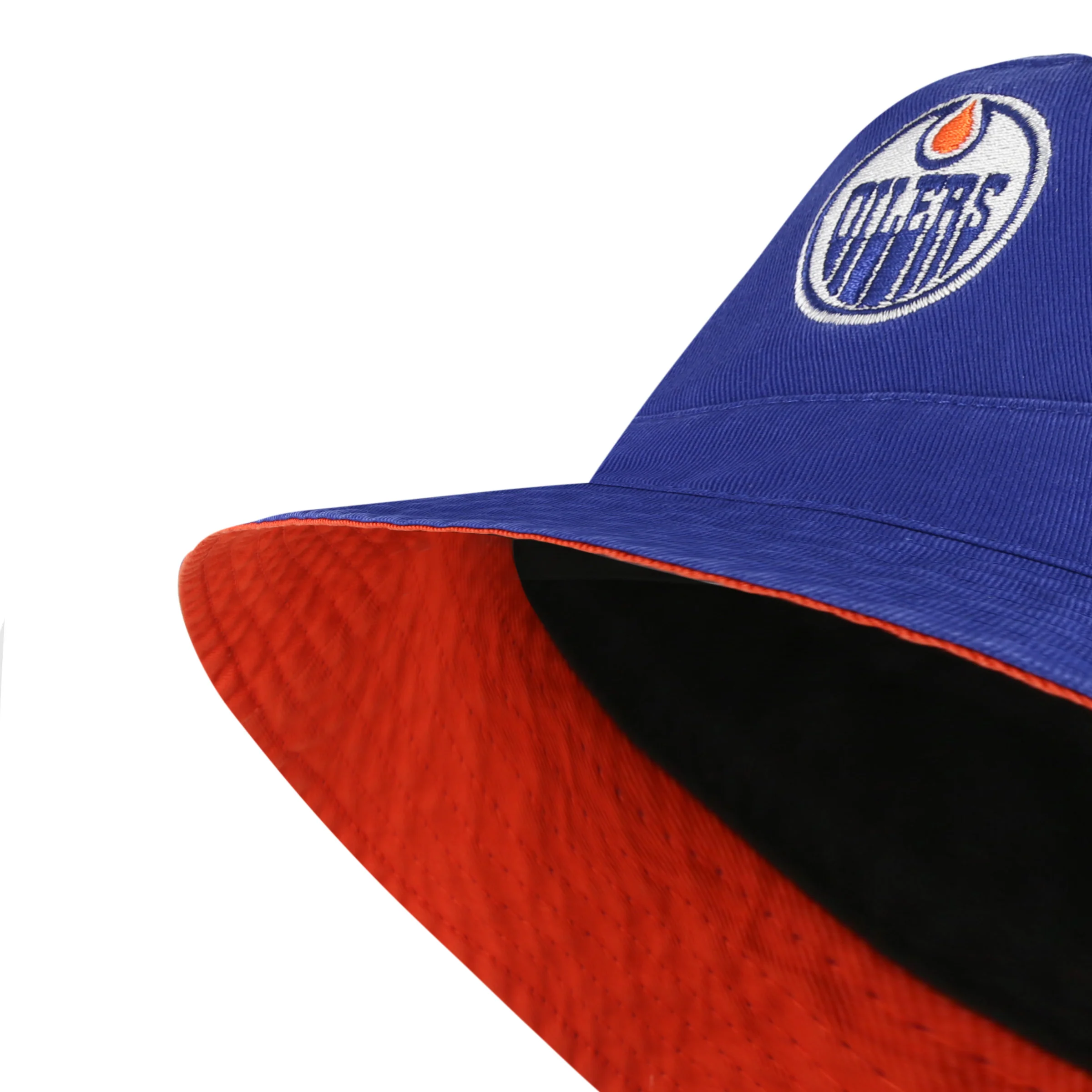 Edmonton Oilers '47 Blue Home Logo Bucket Hat - Image 2