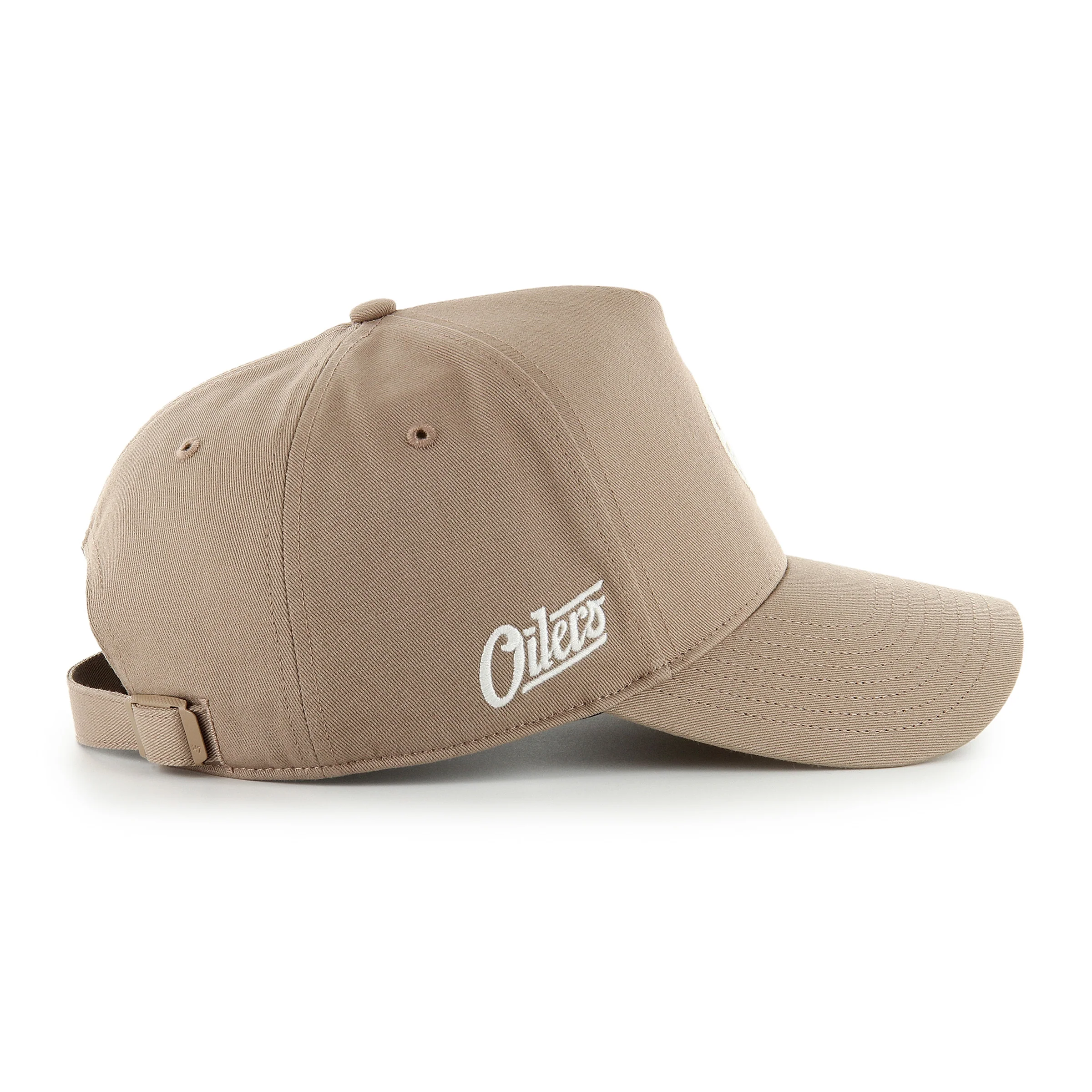 Edmonton Oilers '47 Brown Foundational Offside DT Alternate Logo Adjustable Hat - Image 3