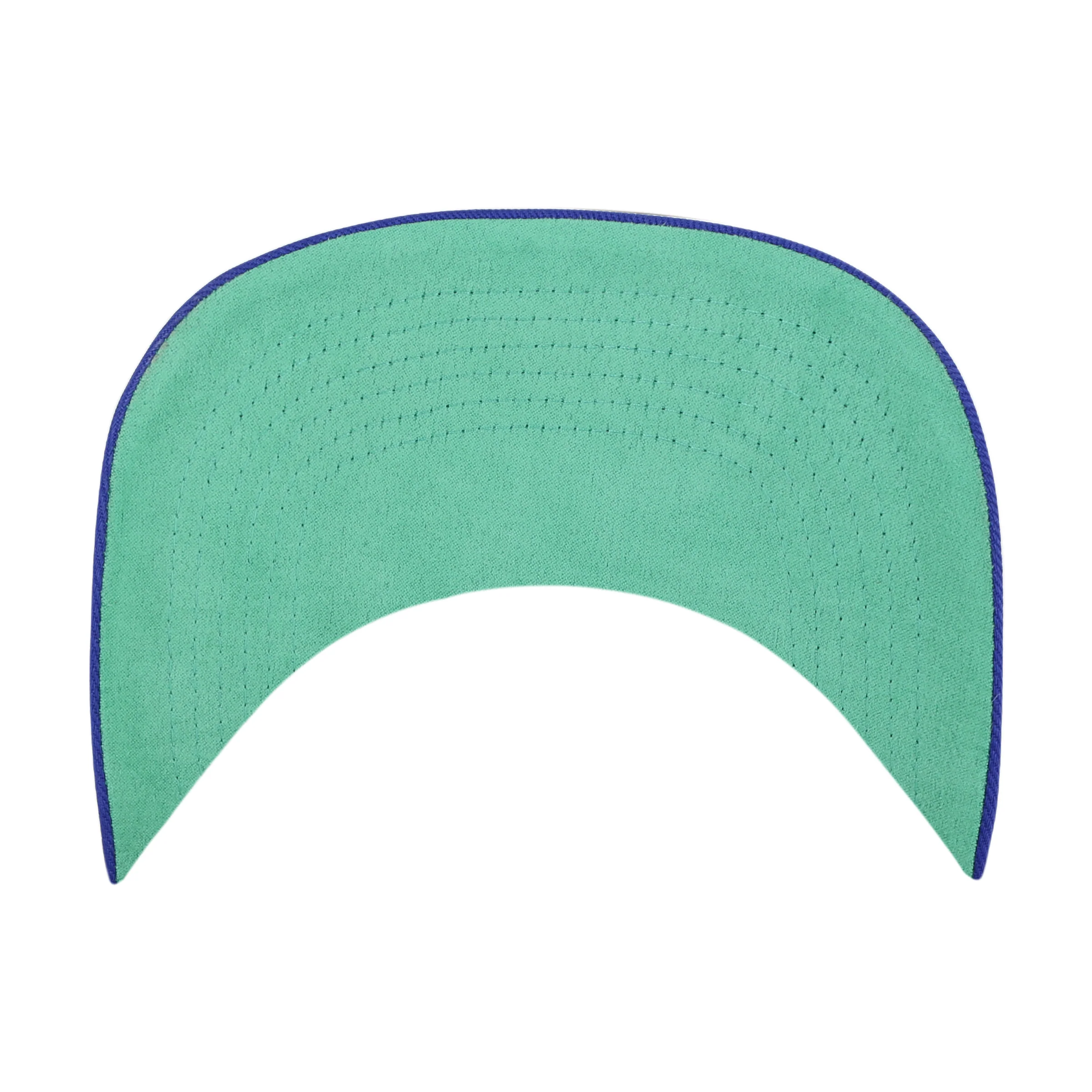Edmonton Oilers '47 Cream & Blue Pomona Hitch Snapback Hat - Image 4