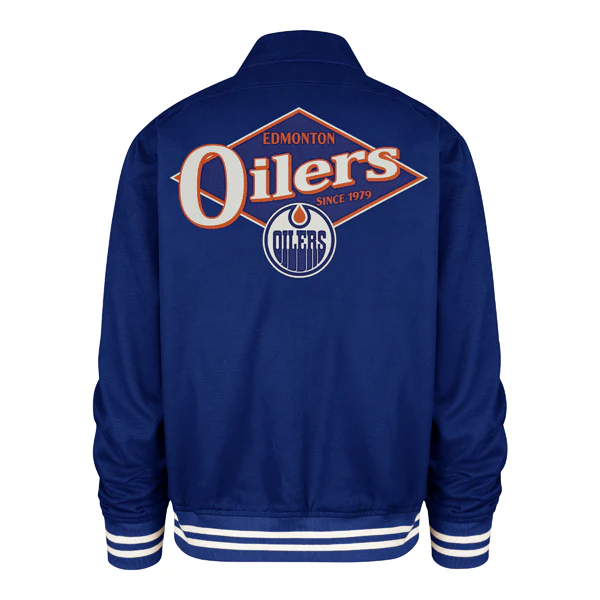 Edmonton Oilers '47 Golden Diamond Homestead Royal Full-Zip Jacket - Image 2