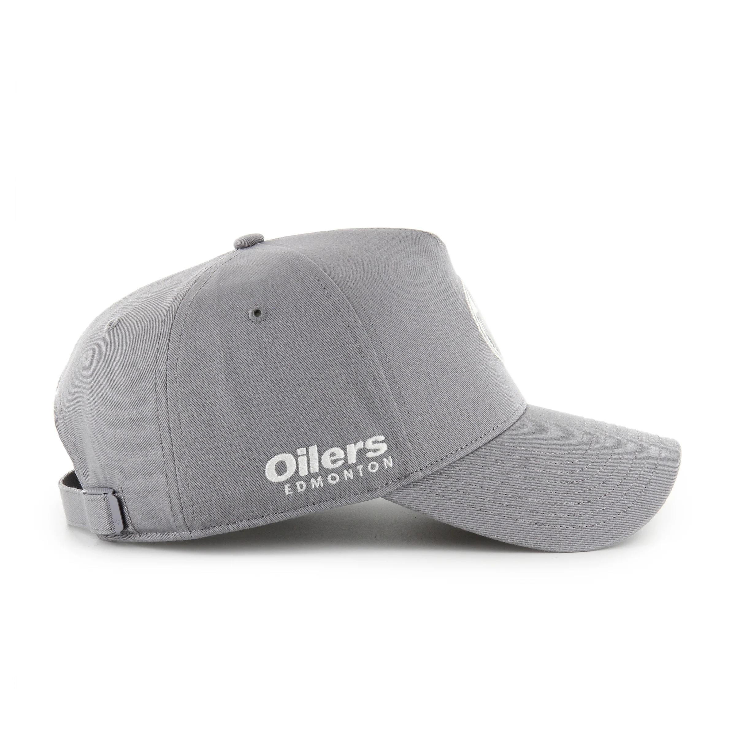 Edmonton Oilers '47 Grey Foundational Offside DT Adjustable Hat - Image 3
