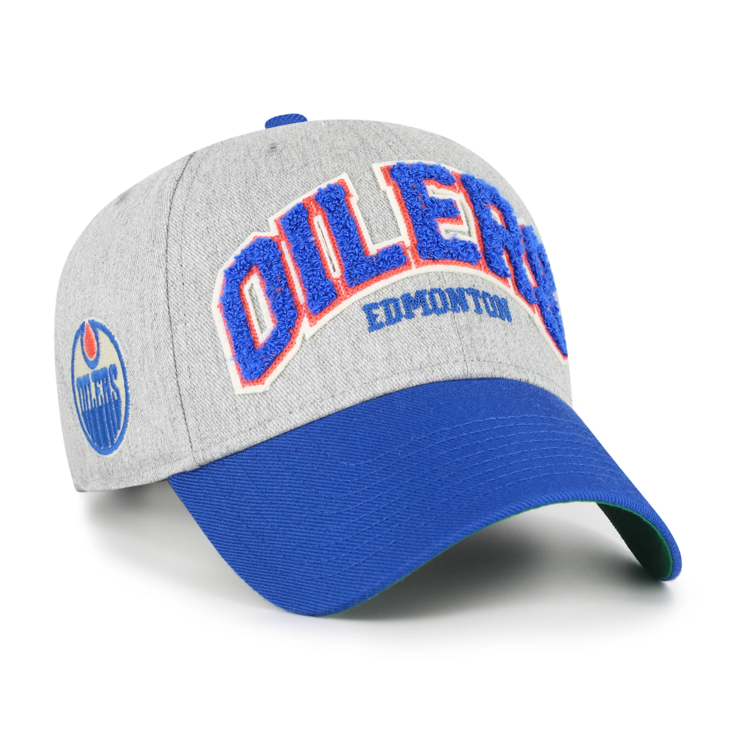 Edmonton Oilers '47 Grey Standish MVP Adjustable Hat - Image 4