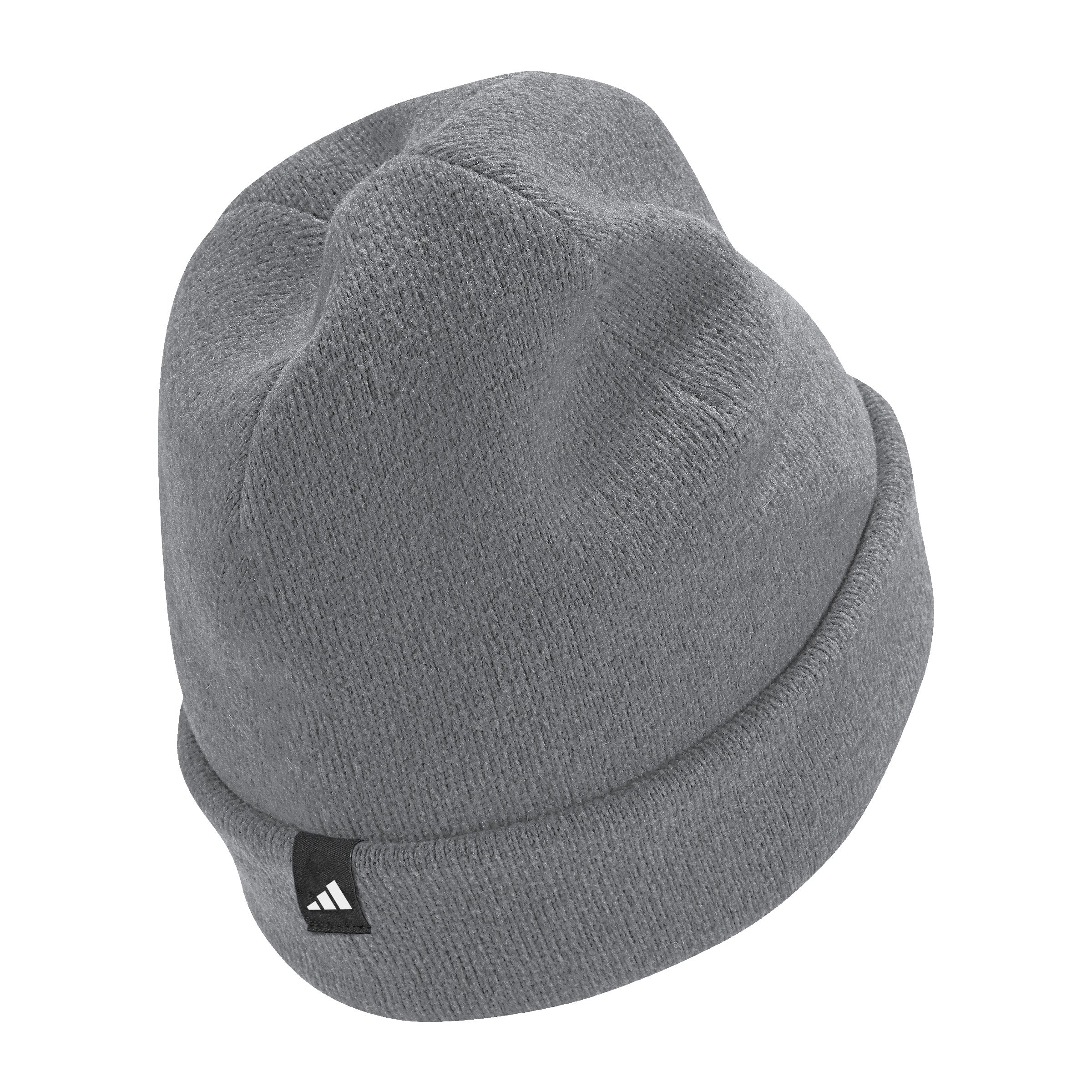 Edmonton Oilers adidas Grey Tall Cuffed Toque/Beanie - Image 2