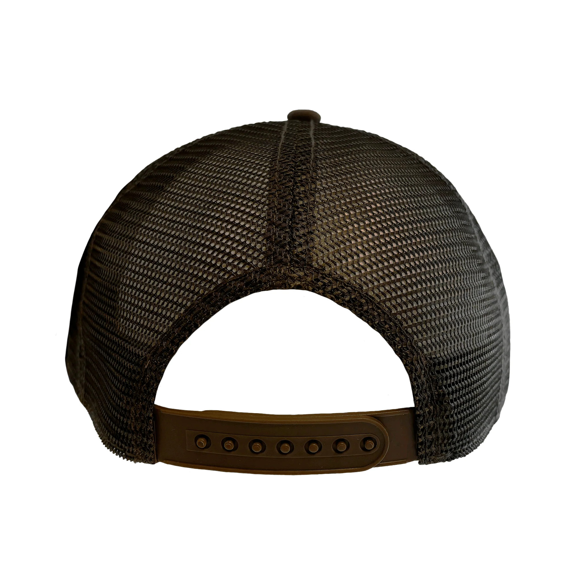 Edmonton Oilers American Needle Brown Wyatt Rope Trucker Snapback Hat - Image 2