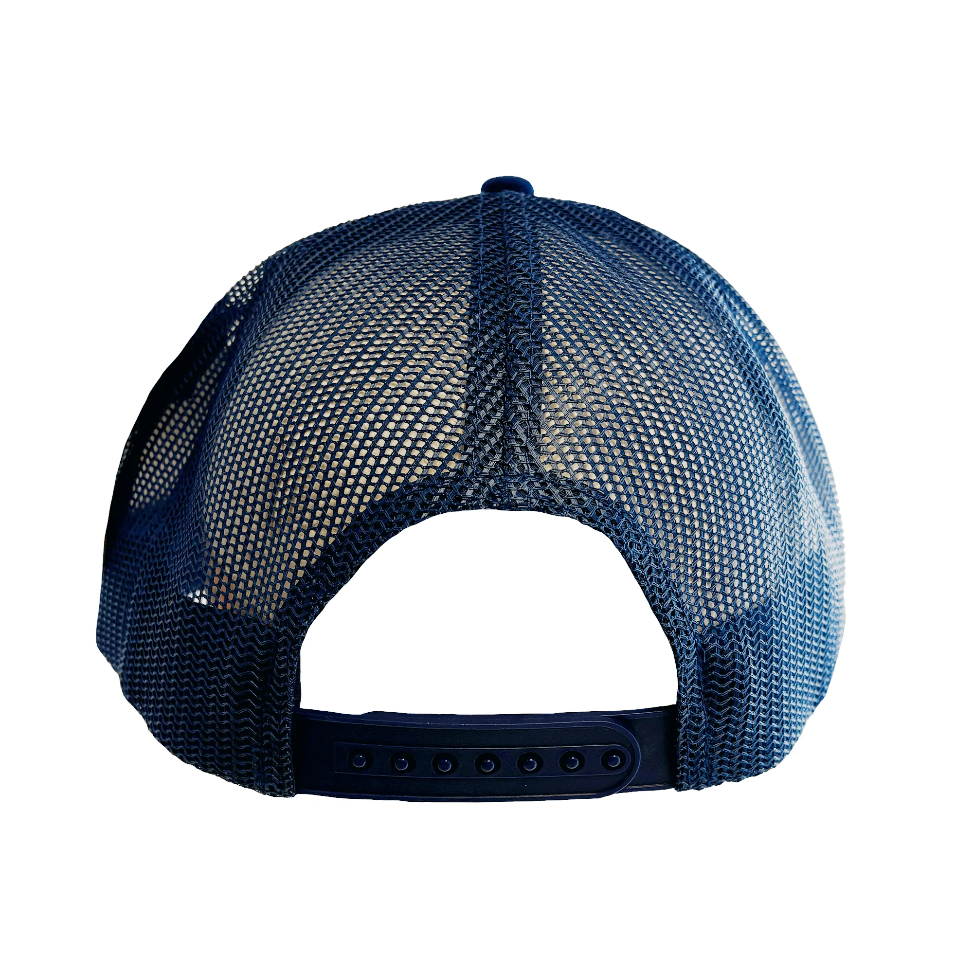 Edmonton Oilers American Needle White & Blue Earnhardt Snapback Hat - Image 2