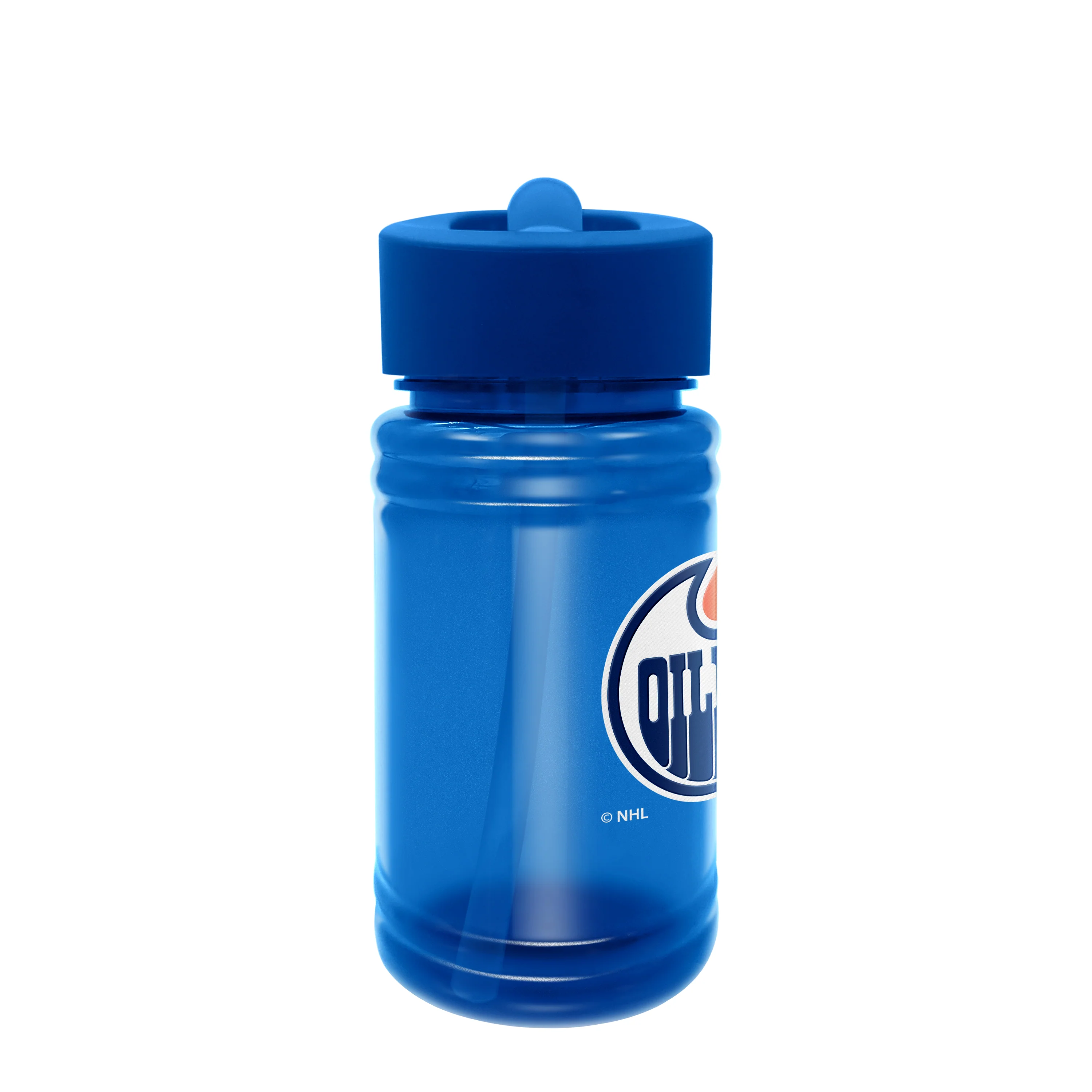 Edmonton Oilers Blue 16oz Water Bottle - Image 6