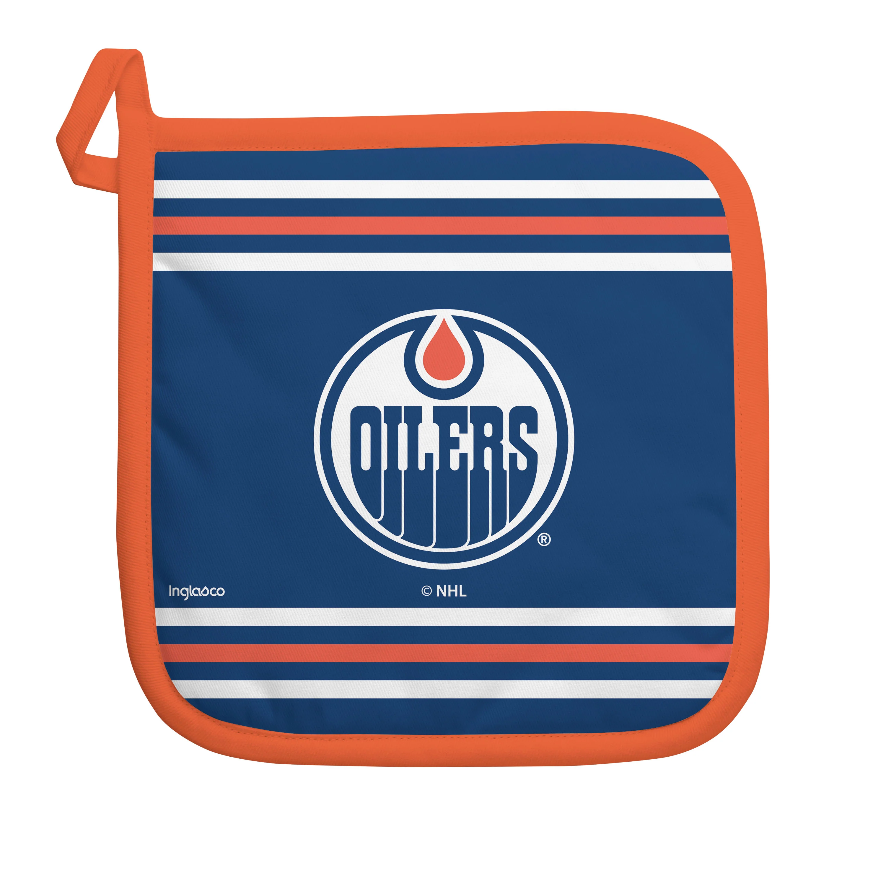 Edmonton Oilers Blue Kitchen Towel & Pot Holder Set - Image 2