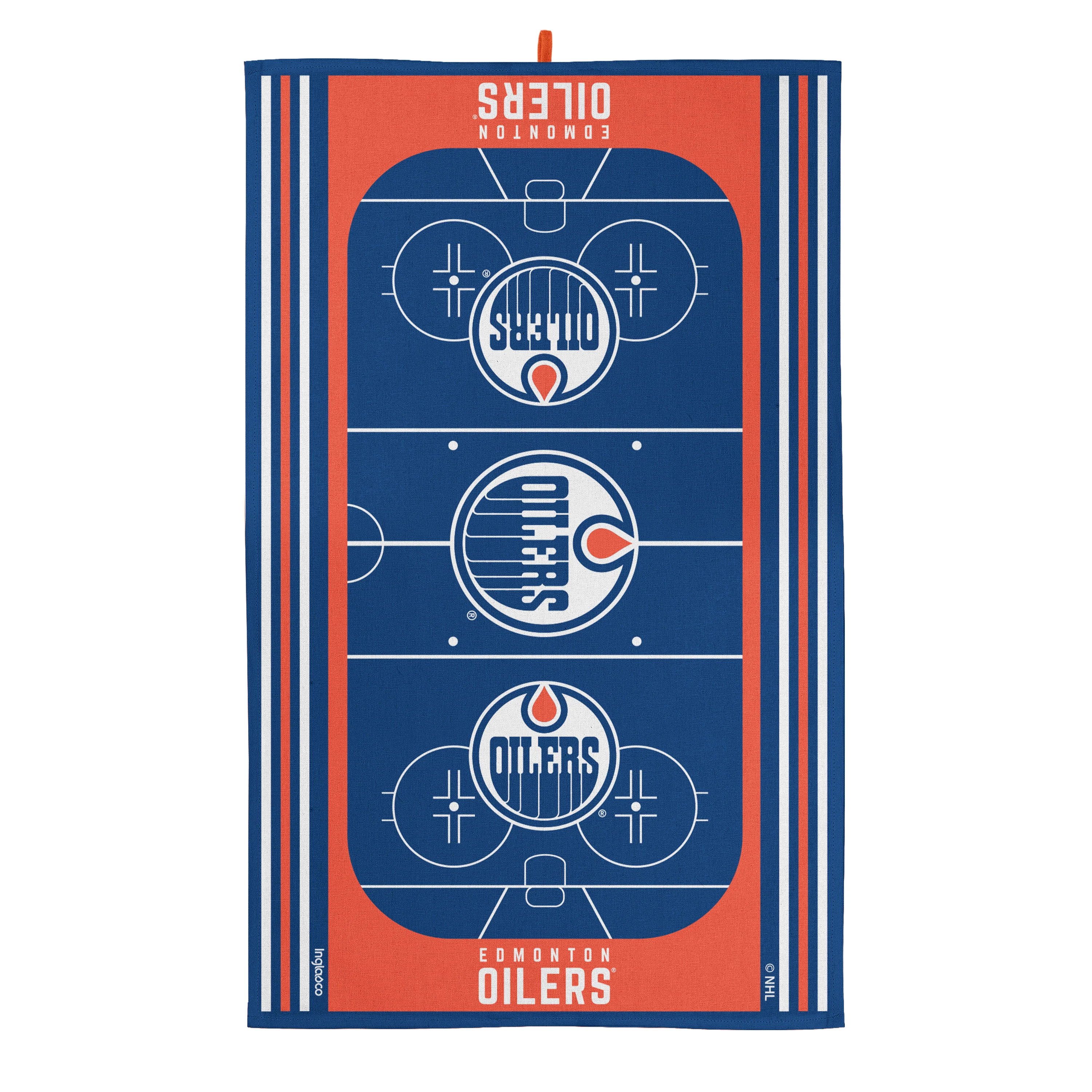 Edmonton Oilers Blue Kitchen Towel & Pot Holder Set - Image 4