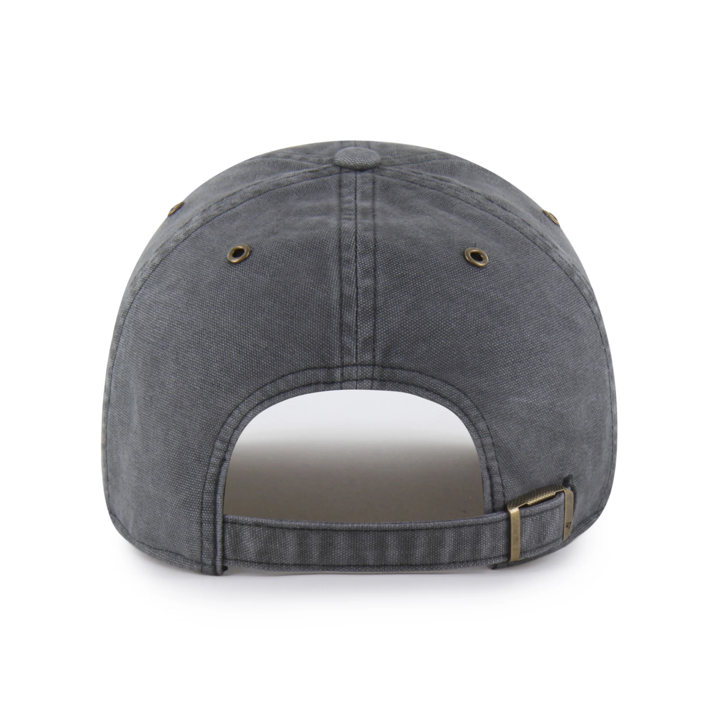 Edmonton Oilers Carhartt '47 Grey Tonal Garment Dyed Clean Up Adjustable Hat - Image 2
