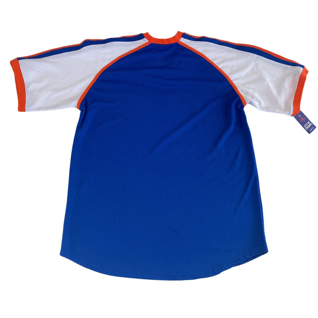Edmonton Oilers City of Champs Blue Retro Baseball Jersey - Image 3