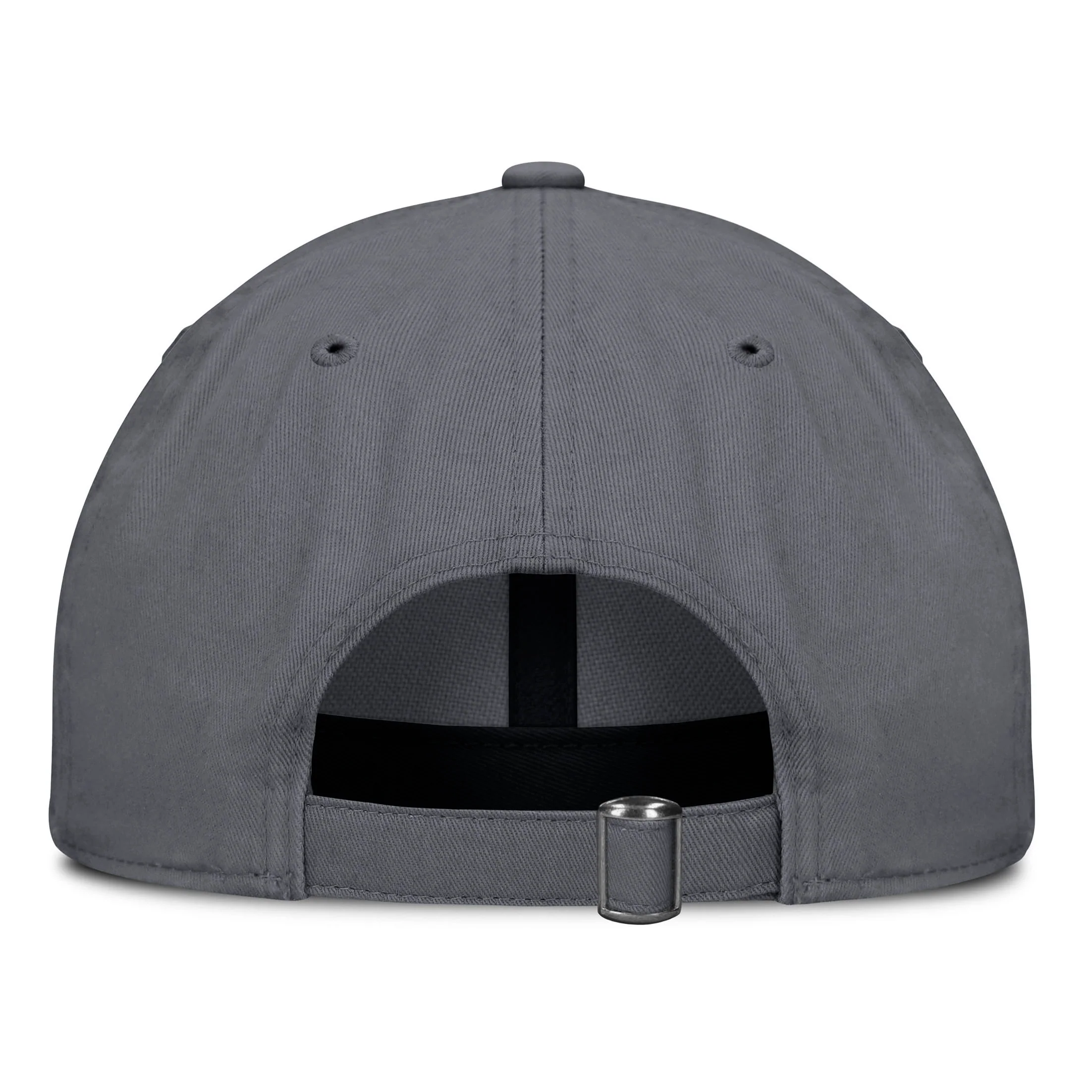 Edmonton Oilers Fanatics Ash Grey Basic Unstructured Adjustable Hat - Image 2