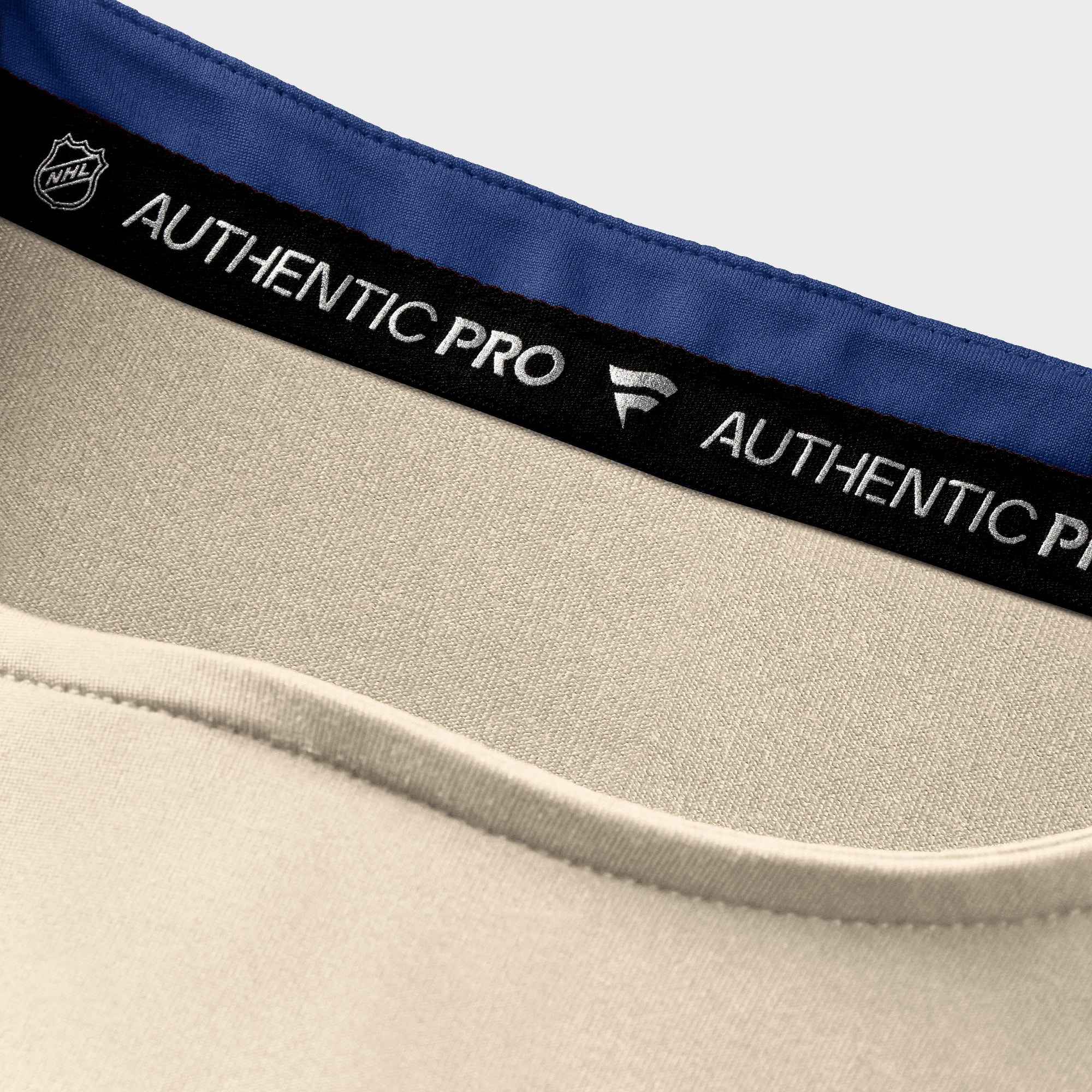 Edmonton Oilers Fanatics Authentic Pro Cream Alternate Rink Tech T-Shirt - Image 8
