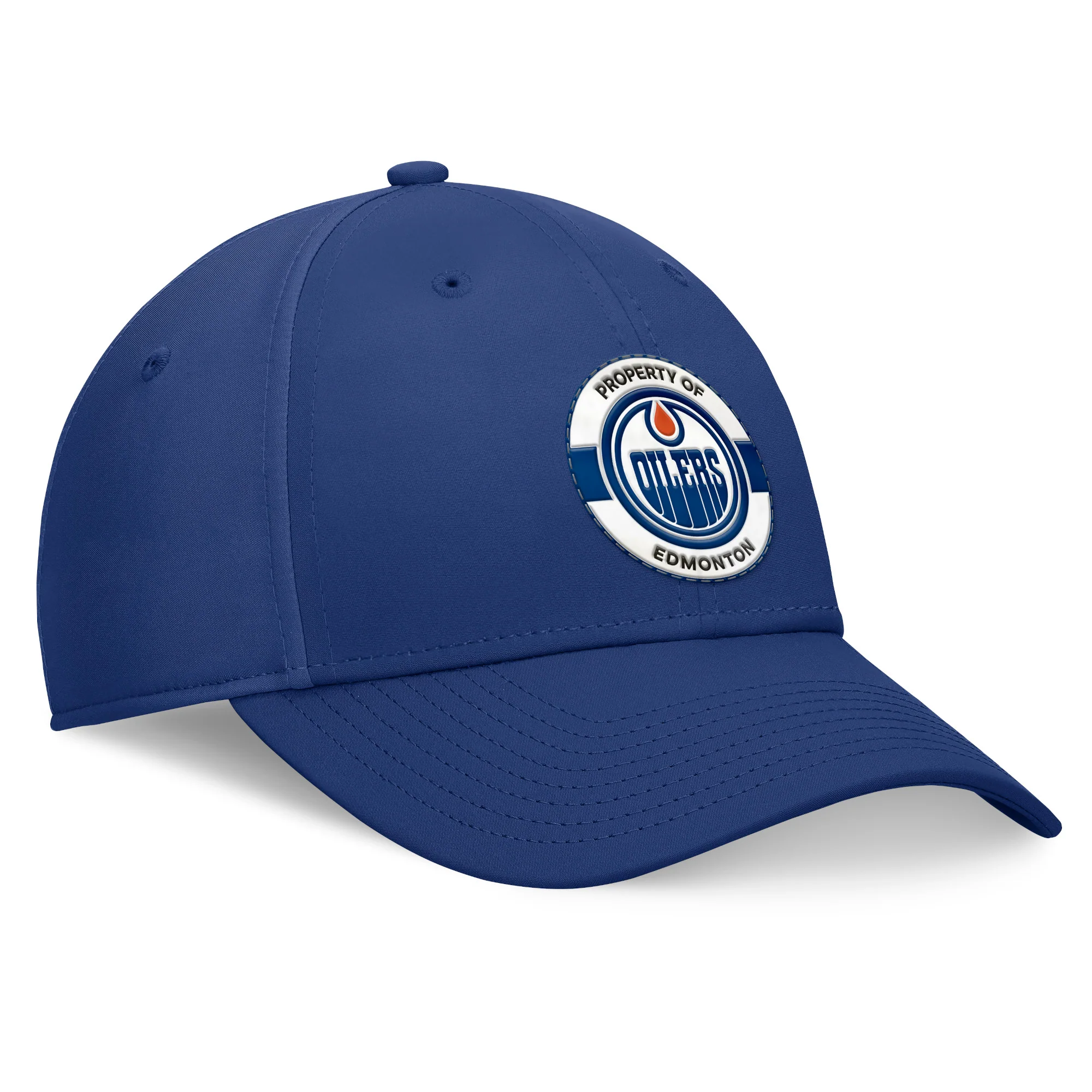 Edmonton Oilers Fanatics Blue 2025-26 Training Authentic Pro Flex Hat - Image 3