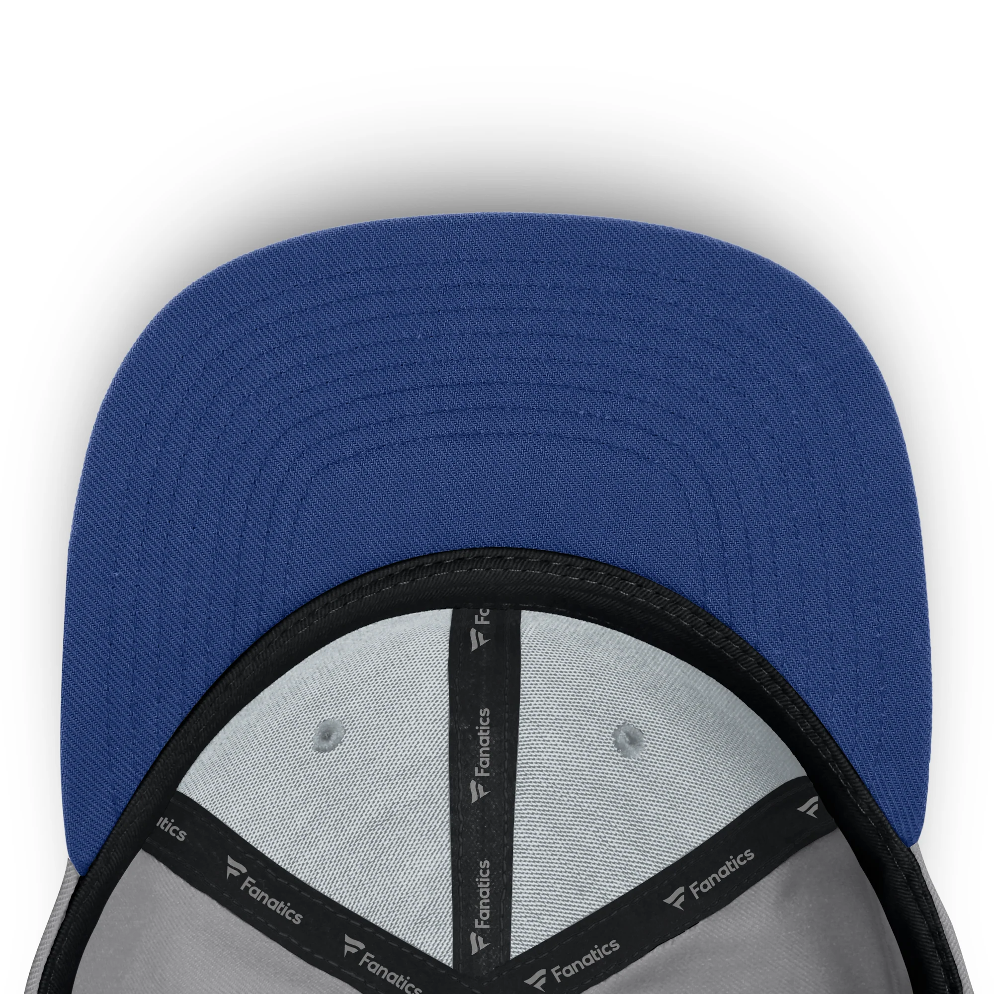 Edmonton Oilers Fanatics Grey Duo Flat Brim Snapback Hat - Image 3