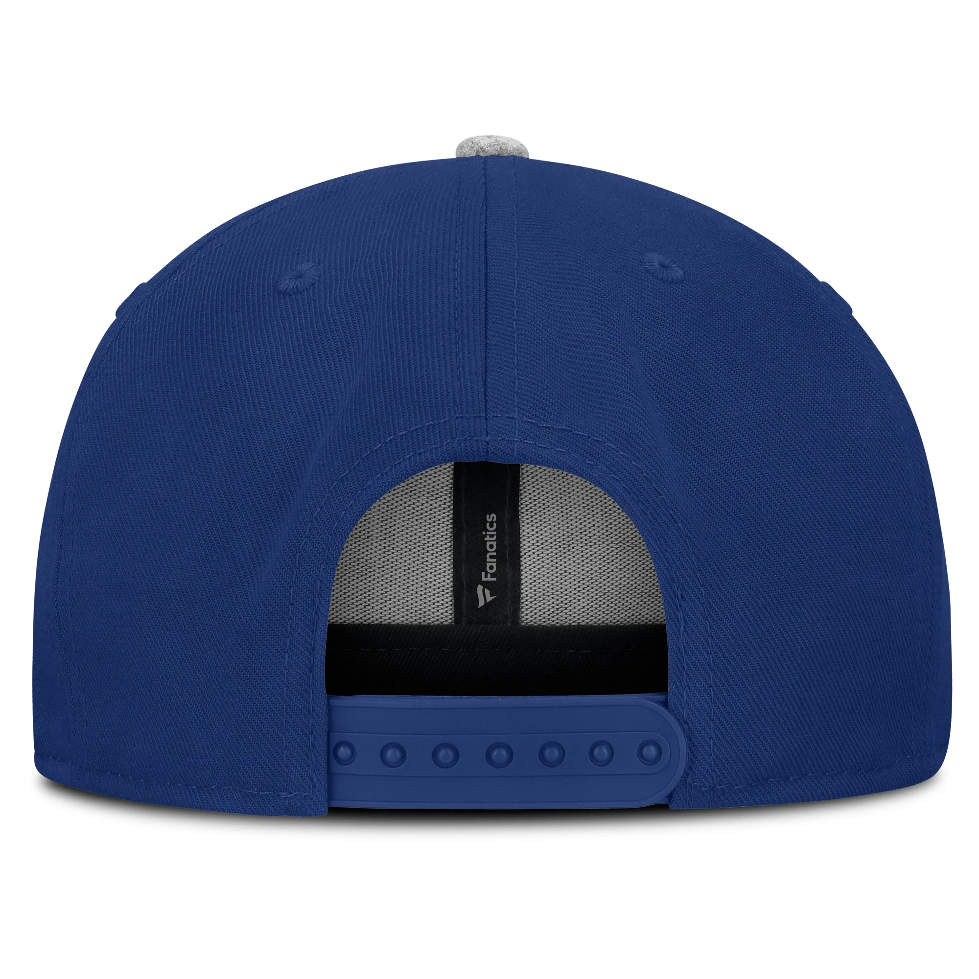 Edmonton Oilers Fanatics Royal Loden Flat Brim Snapback Hat - Image 2