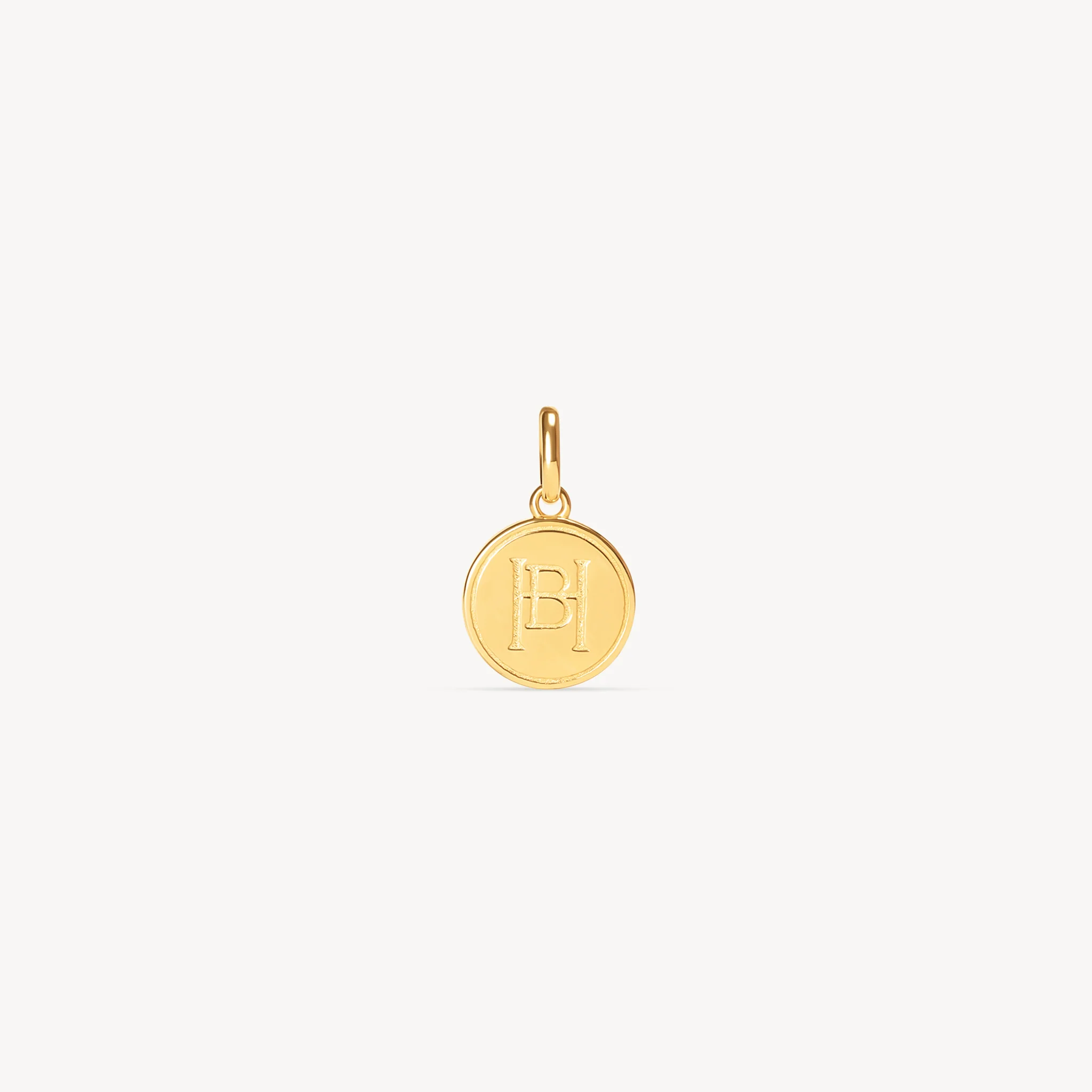 Edmonton Oilers Hillberg & Berk Gold Medallion Charm - Image 2