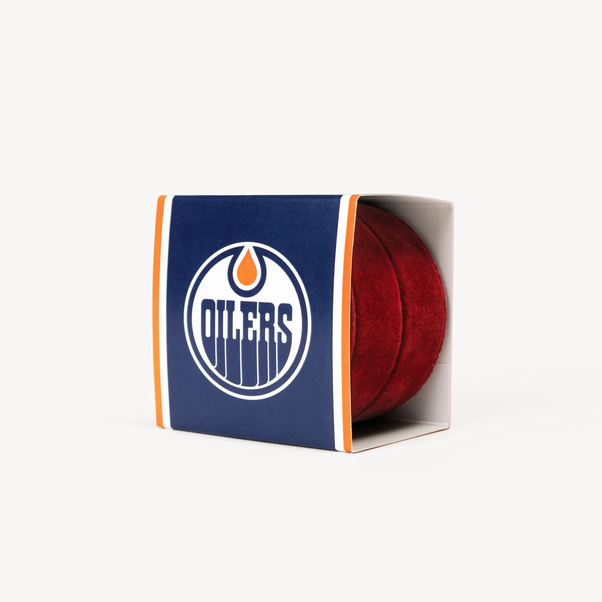 Edmonton Oilers Hillberg & Berk White Sparkle Ball Stud Earrings - Image 5