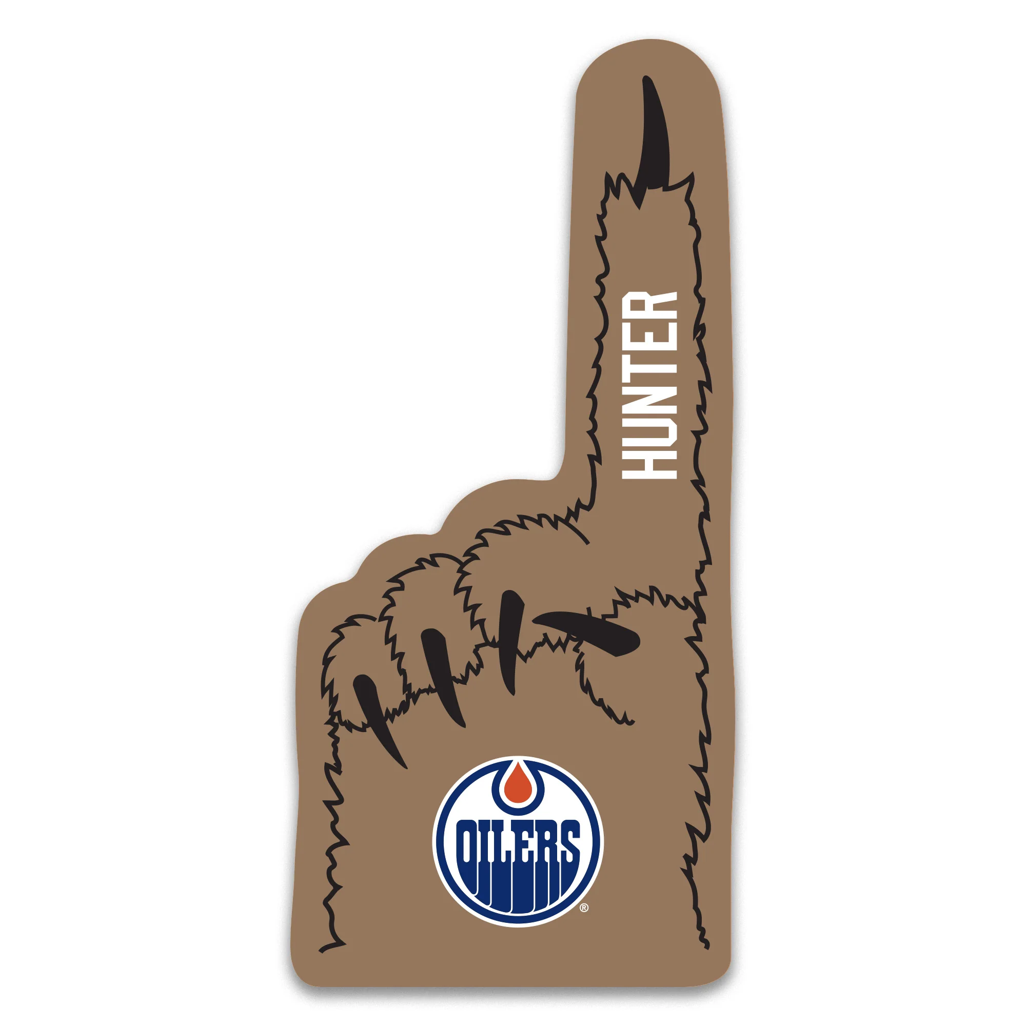 Edmonton Oilers Hunter Signature Foam Finger
