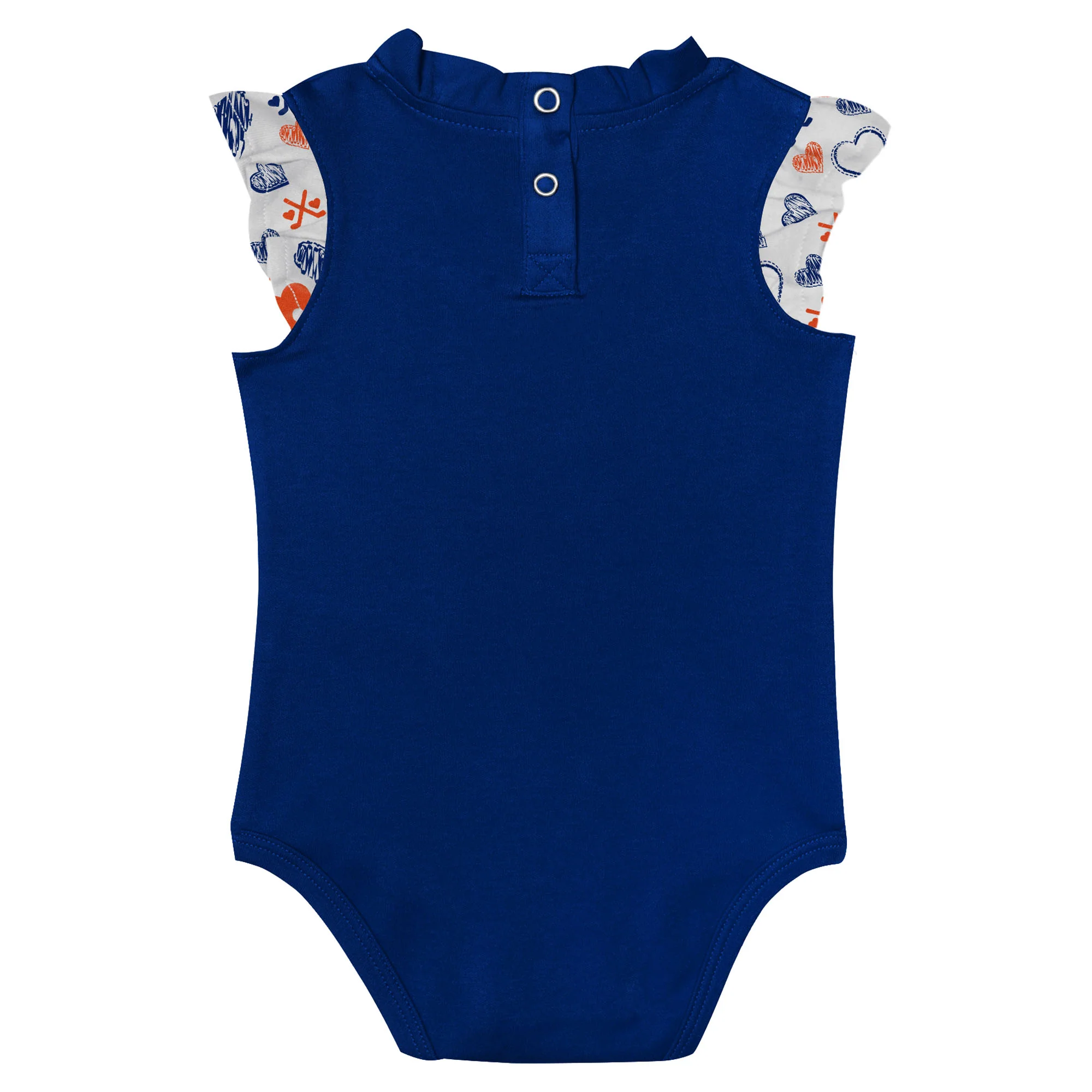 Edmonton Oilers Infant Outerstuff Happy Hearts 2-Pack Creeper Set - Image 5