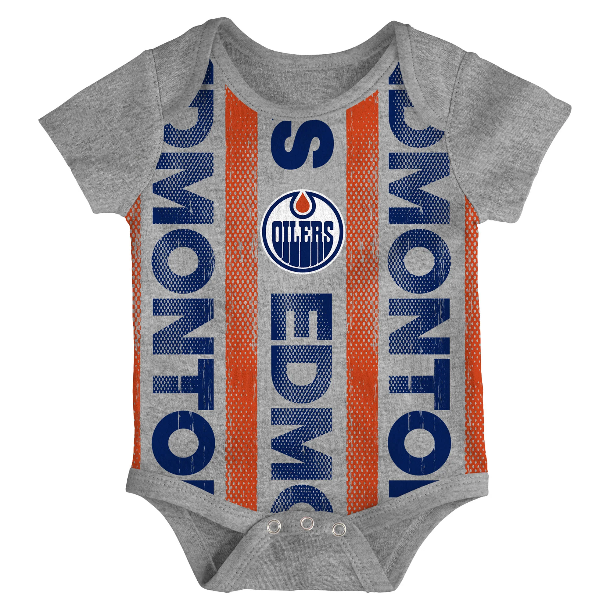 Edmonton Oilers Infant Outerstuff Loyal Buddies 3-Piece Creeper Set - Image 3