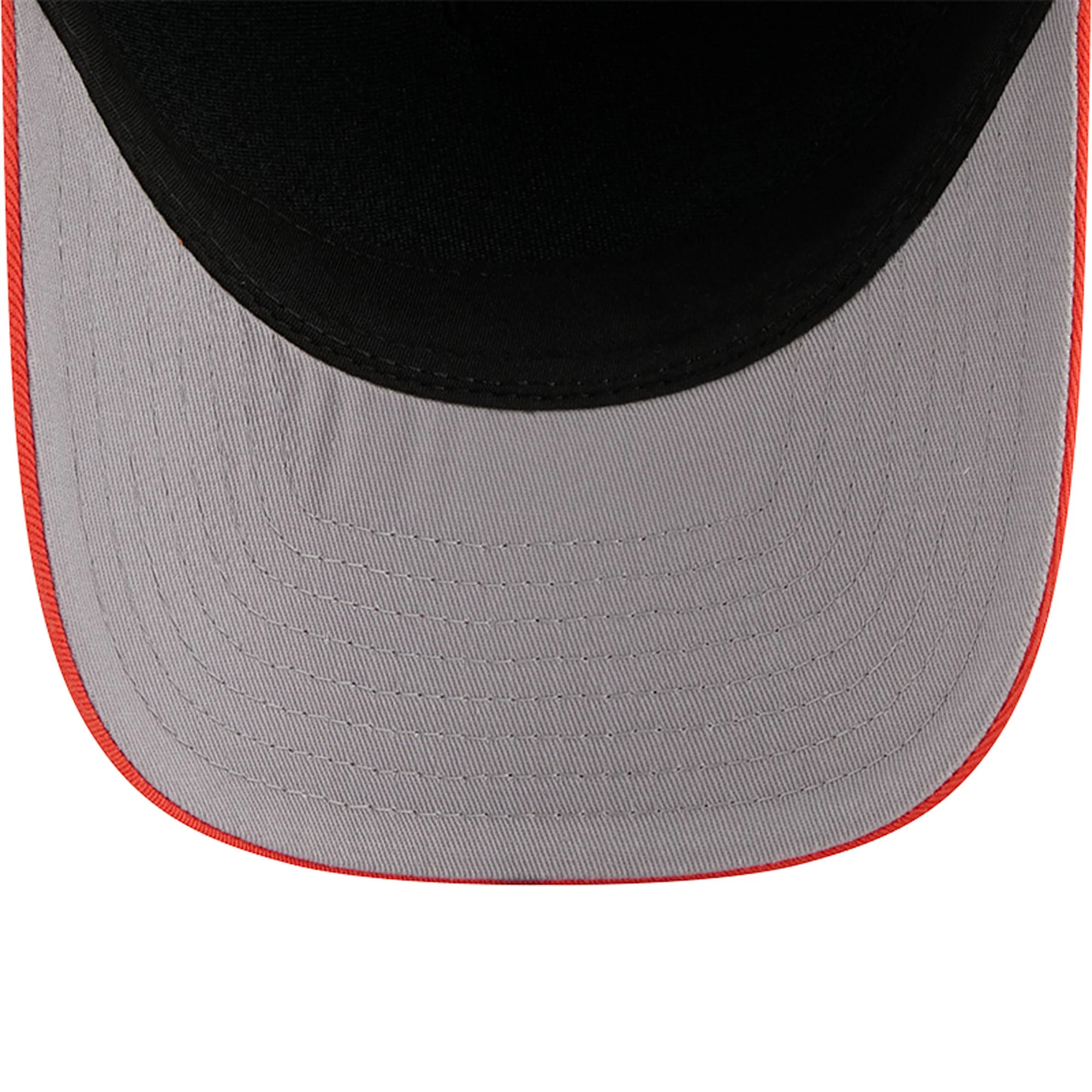 Edmonton Oilers Kids New Era Blue Arch 9FORTY M-Crown Snapback Hat - Image 4