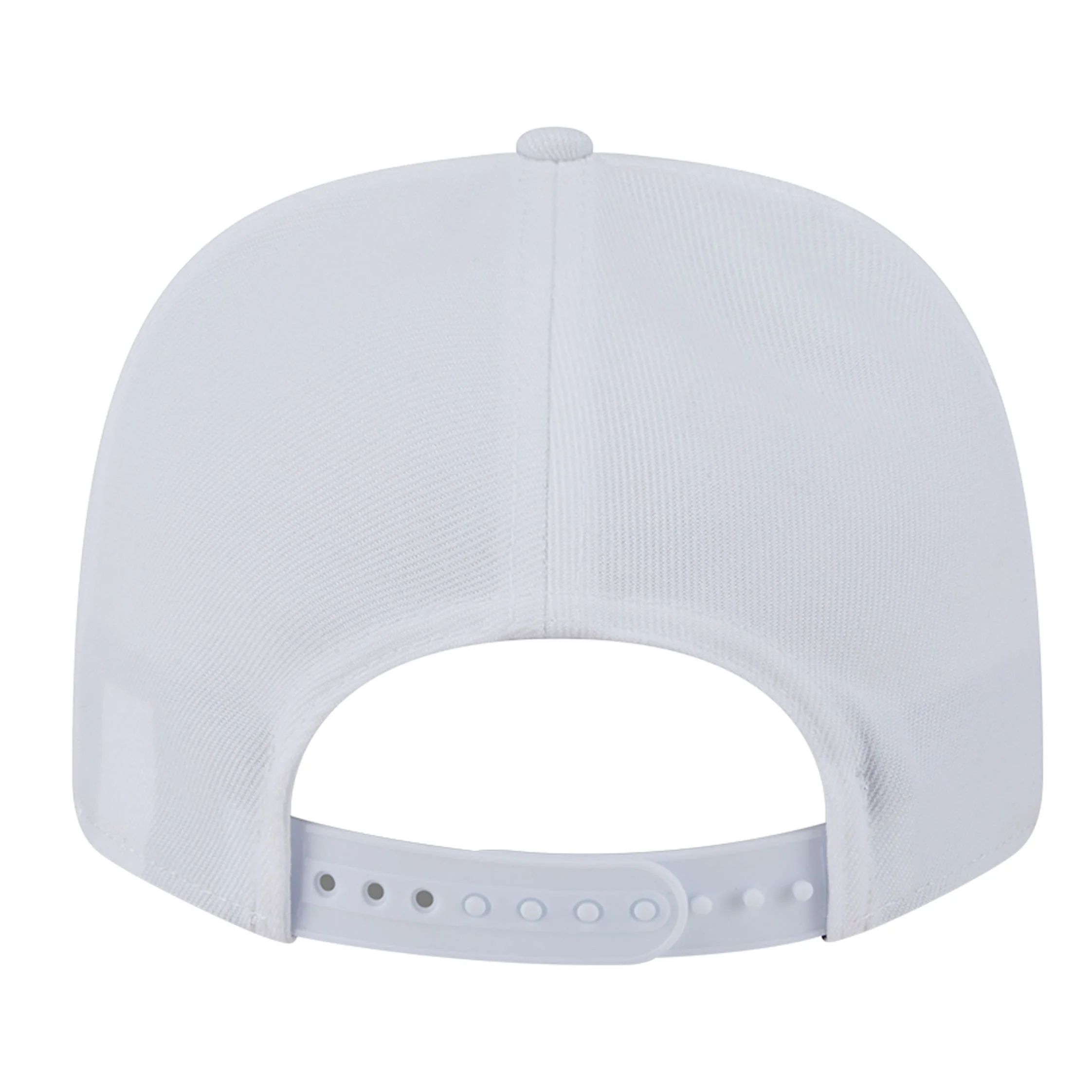 Edmonton Oilers Kids New Era White Rope 9SEVENTY Stretch Snapback Hat - Image 2