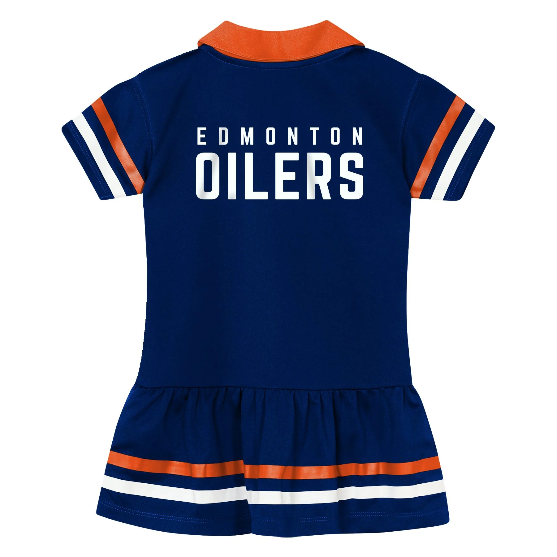 Edmonton Oilers Kids Outerstuff Star Player Navy Fashion Jersey - Image 2
